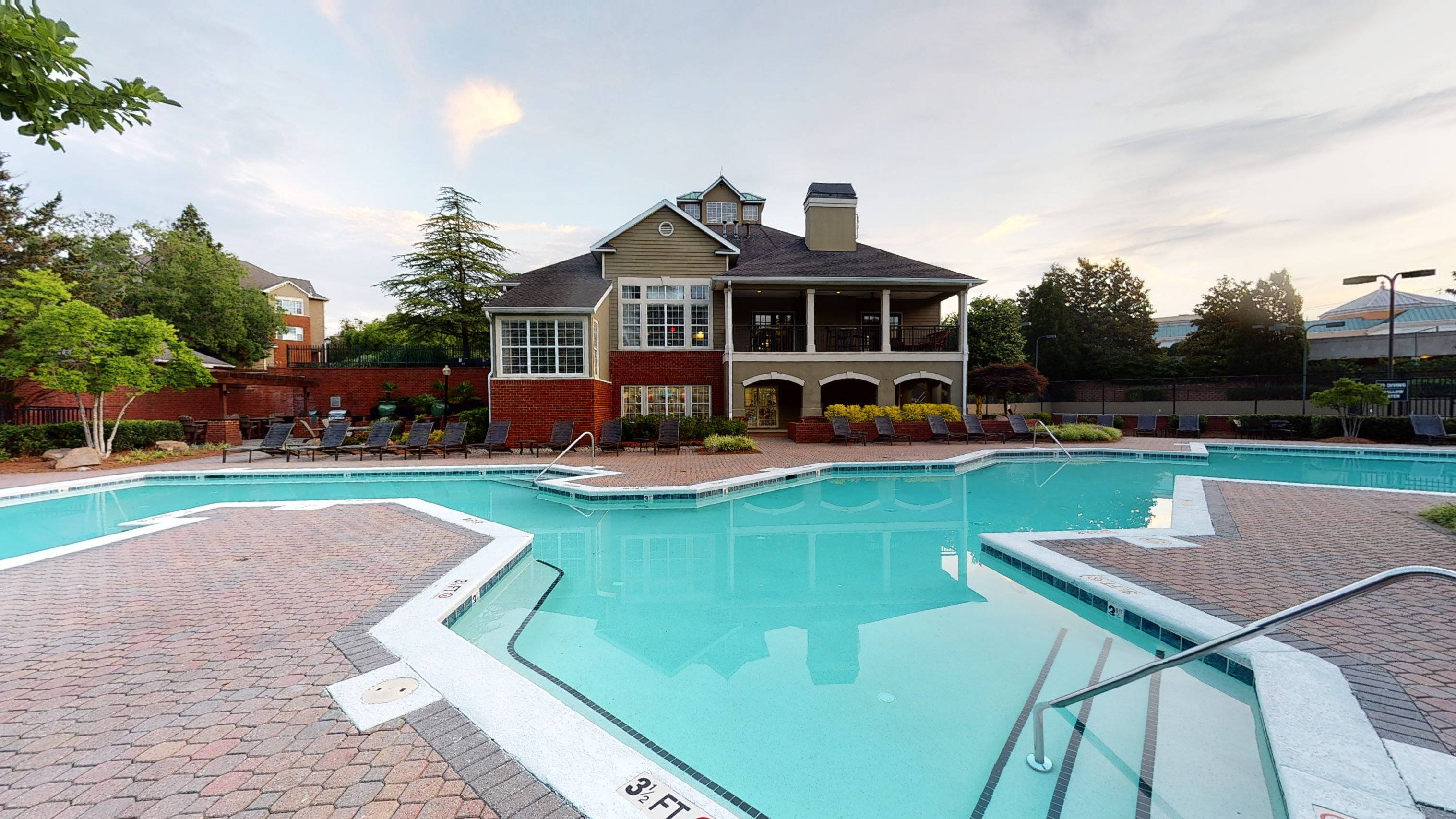 Pool Area and Fitness Center