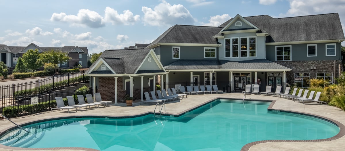 Pool at MAA Brierdale luxury apartment homes in Raleigh, NC