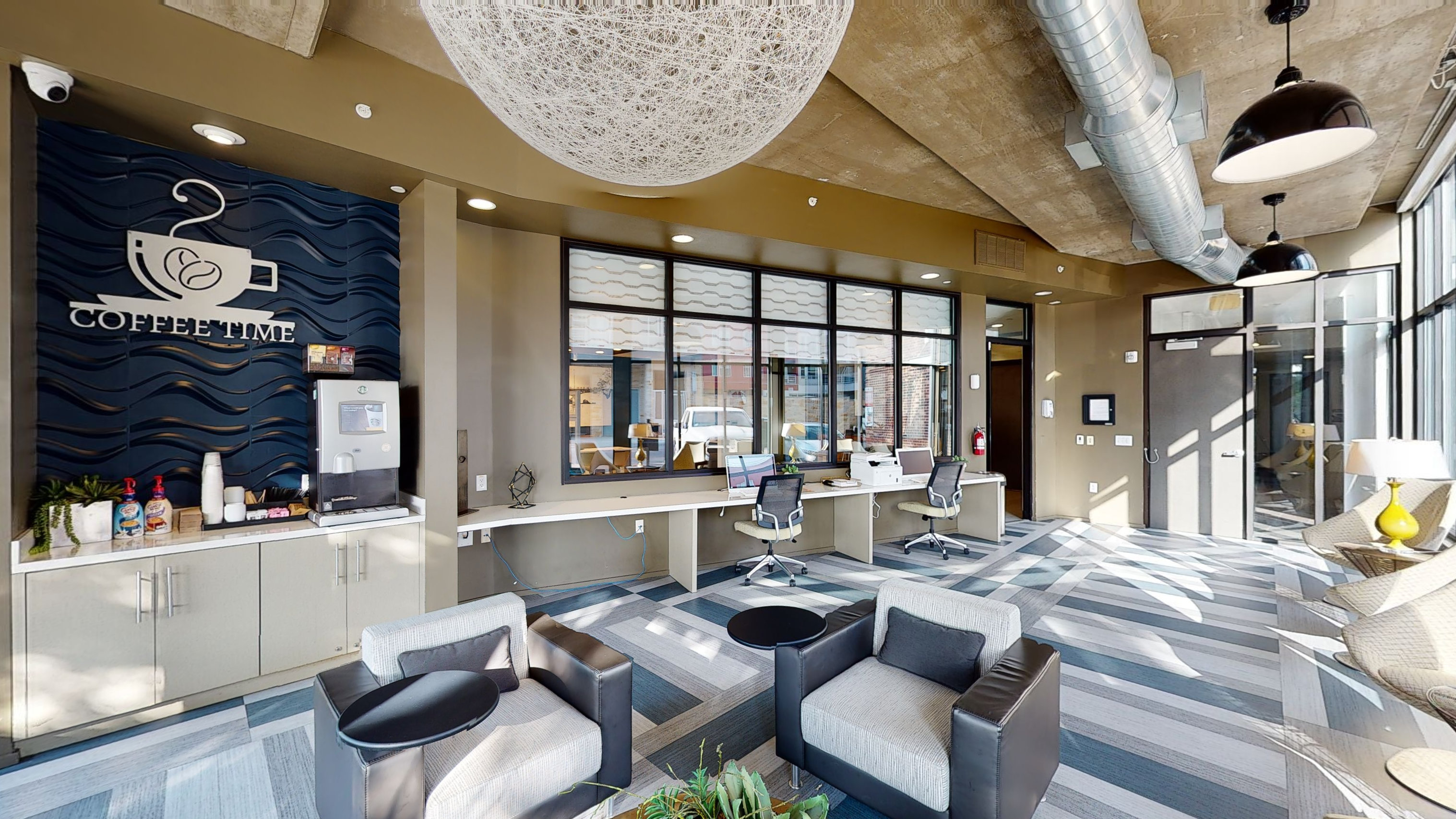 Leasing Office and Internet Cafe