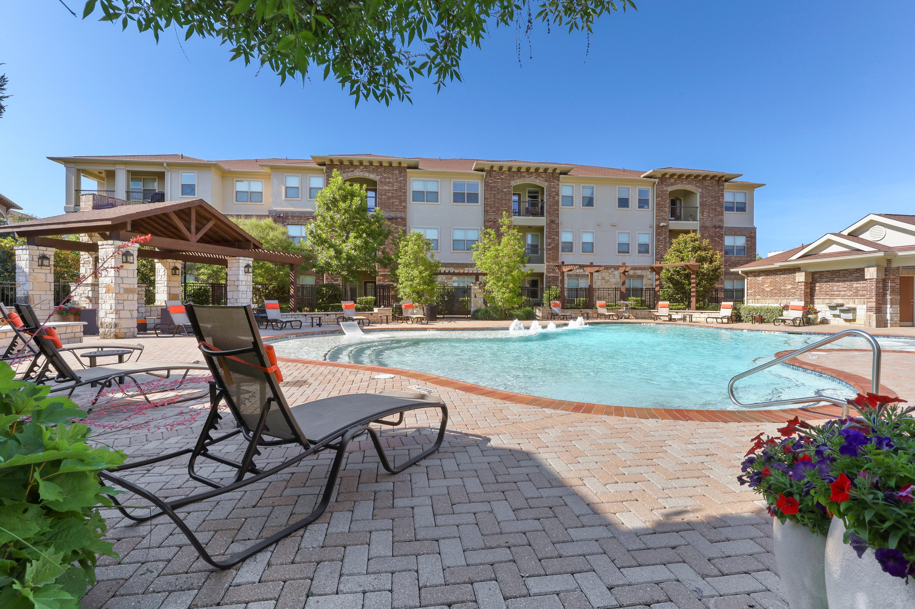 Pool at MAA Fairview luxury apartment homes in Dallas, TX