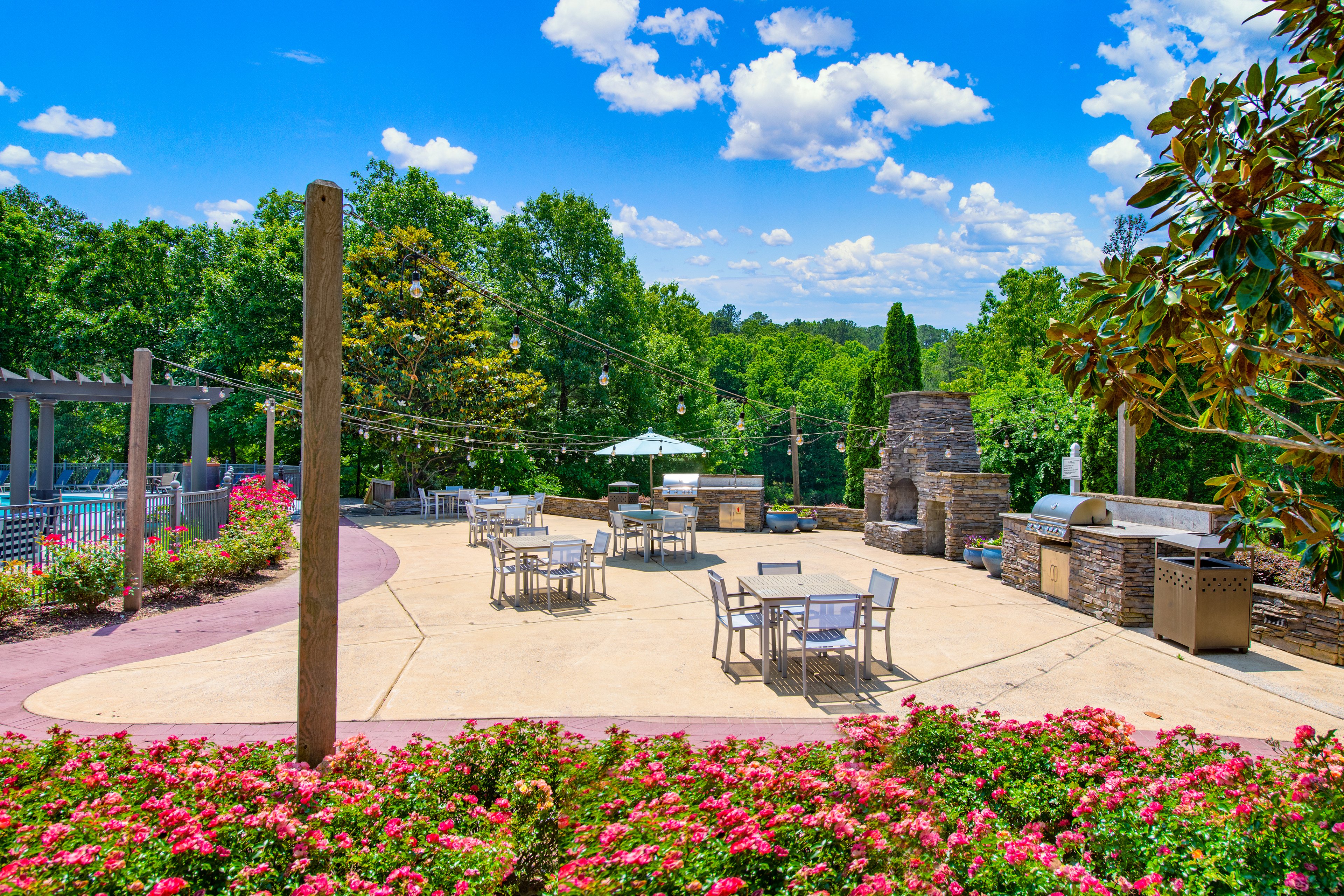 Grilling Area at MAA Liberty Park in Birmingham, AL