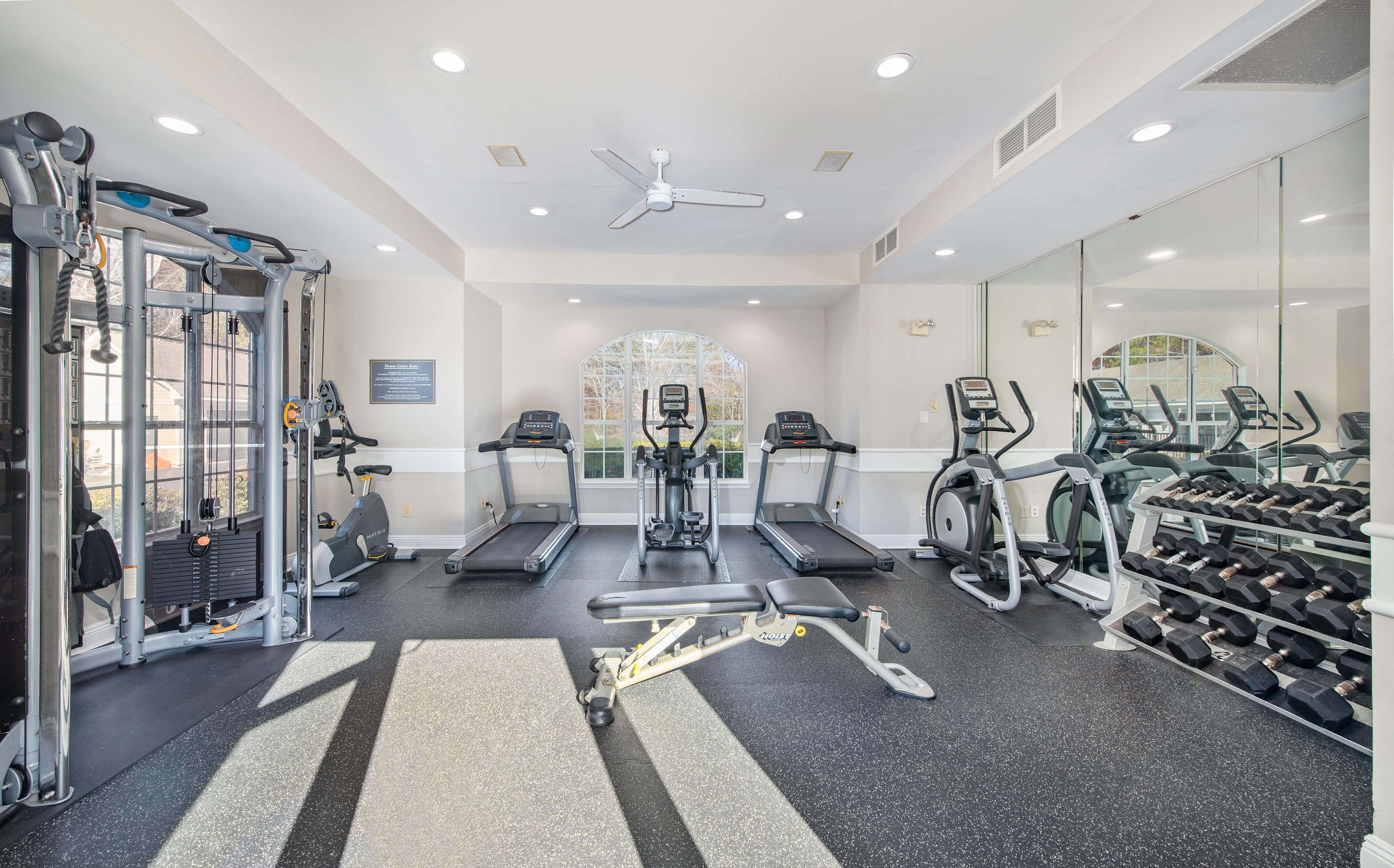 Fitness Center at MAA Riverchase luxury apartment homes in Birmingham, AL