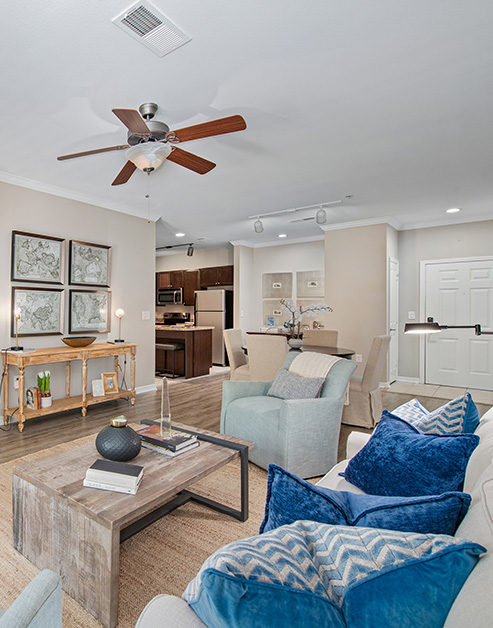Living room at MAA Ross Bridge