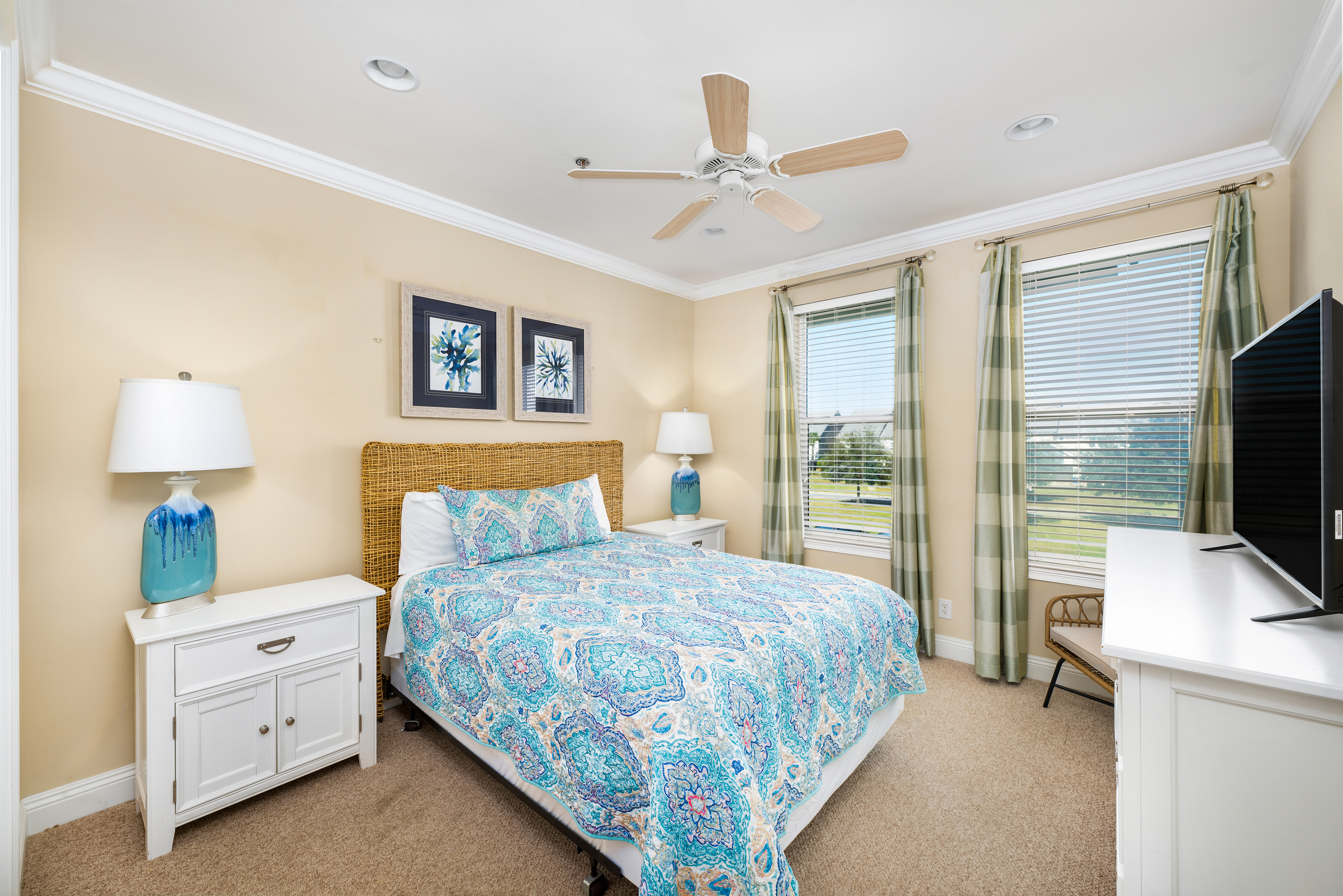 Bedroom at MAA Cypress Village luxury apartment homes in Orange Beach, AL