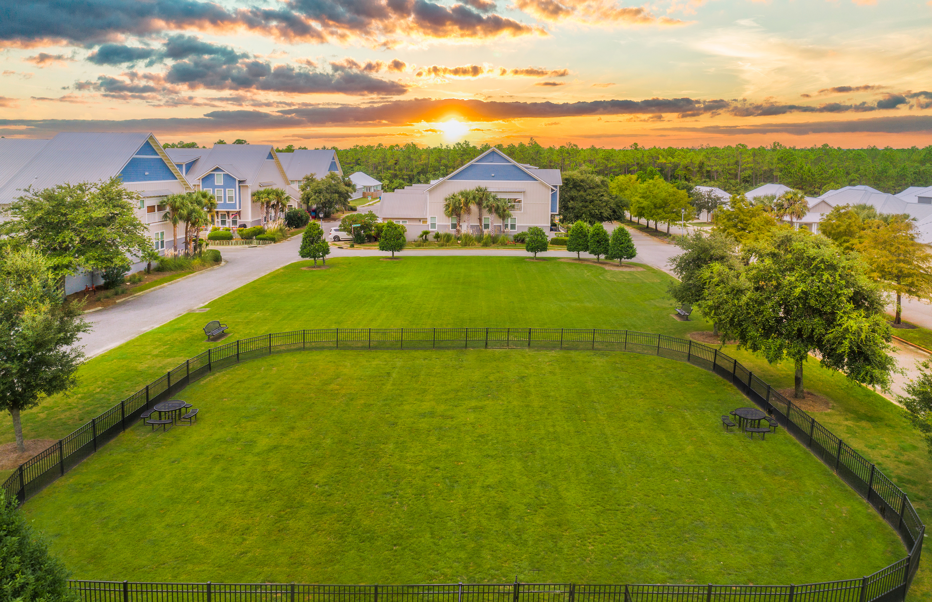 Dog park at MAA Cypress Village luxury apartment homes in Orange Beach, AL