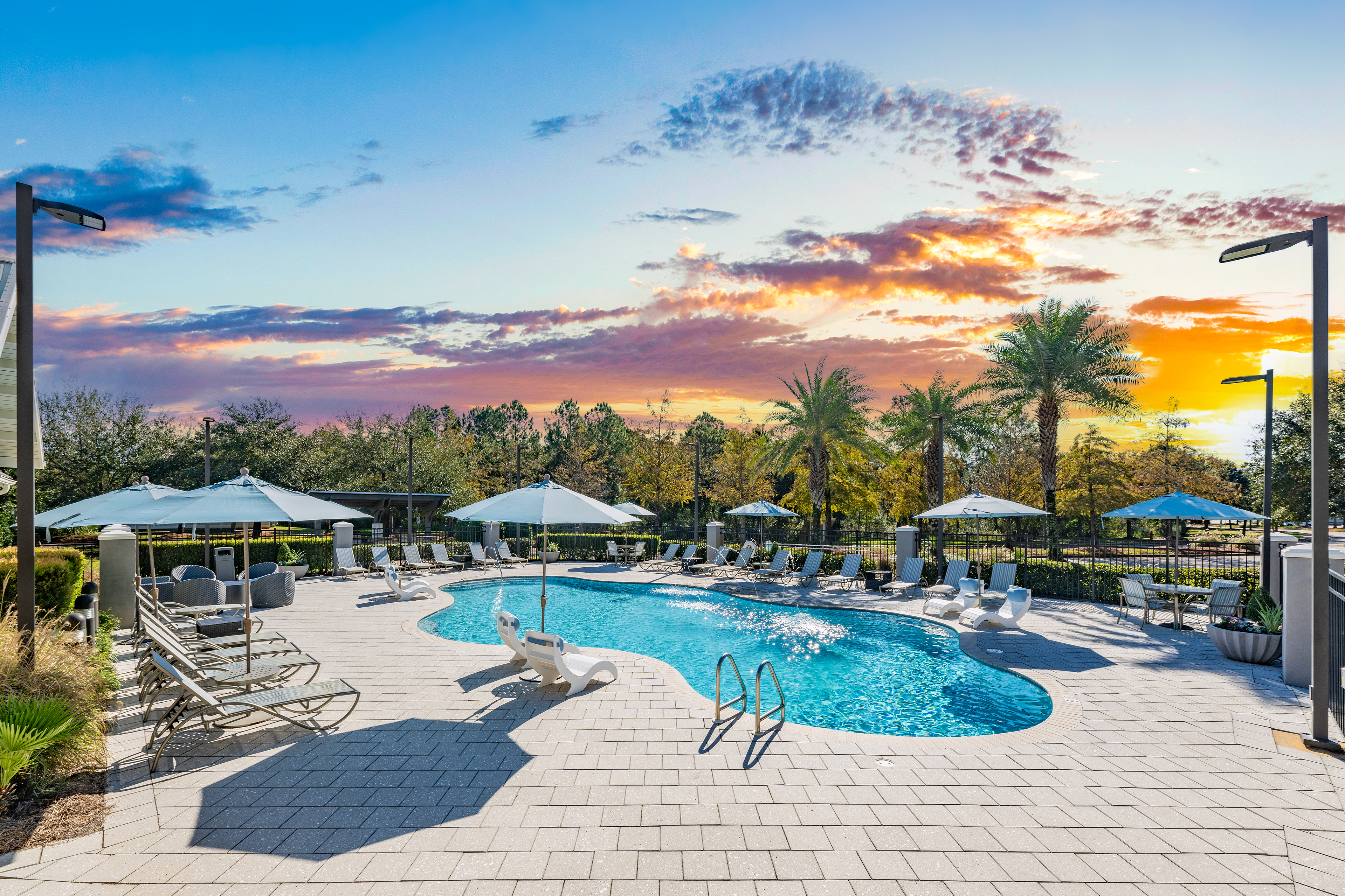 Pool at MAA Cypress Village luxury apartment homes in Orange Beach, AL