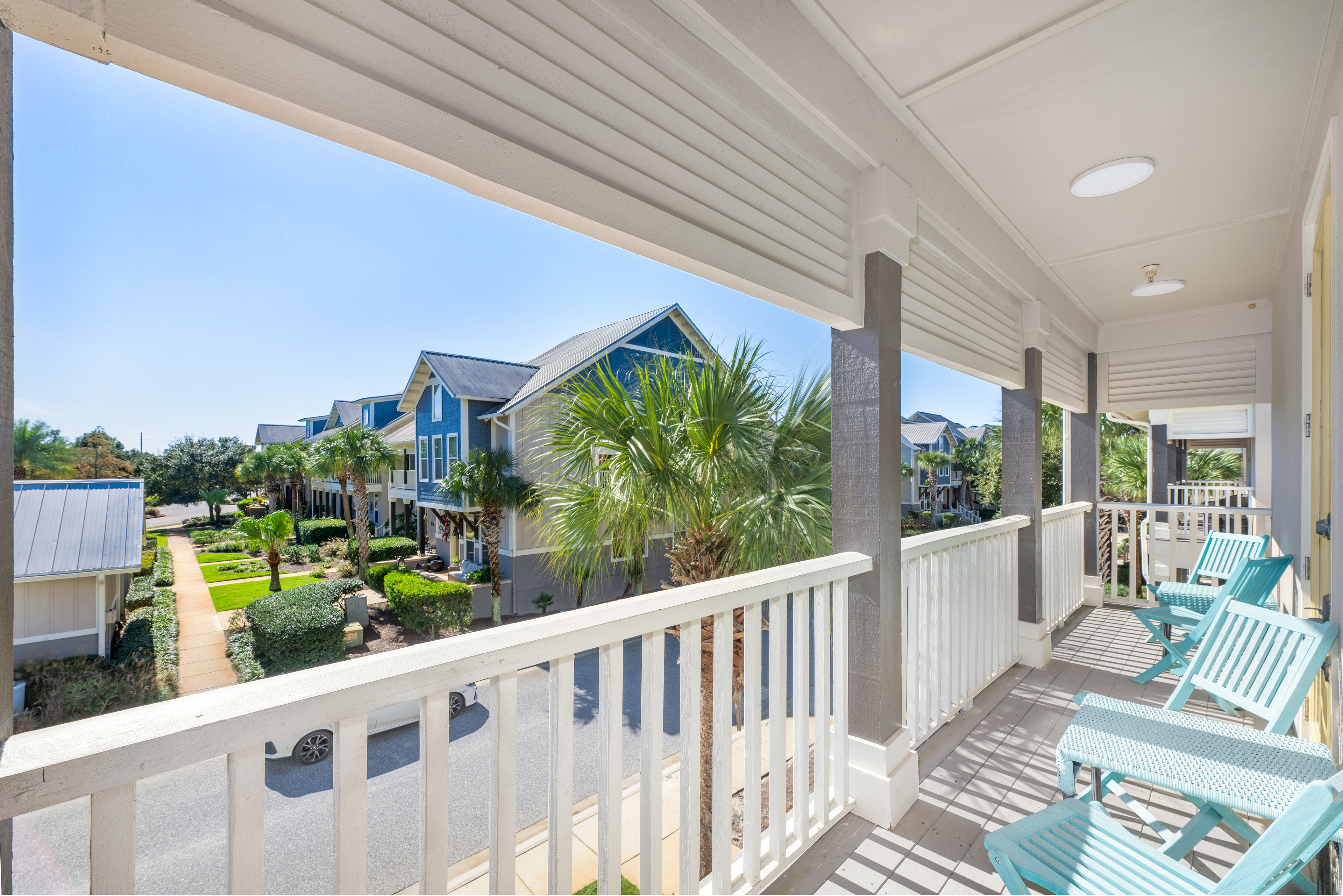 Porch at MAA Cypress Village luxury apartment homes in Orange Beach, AL