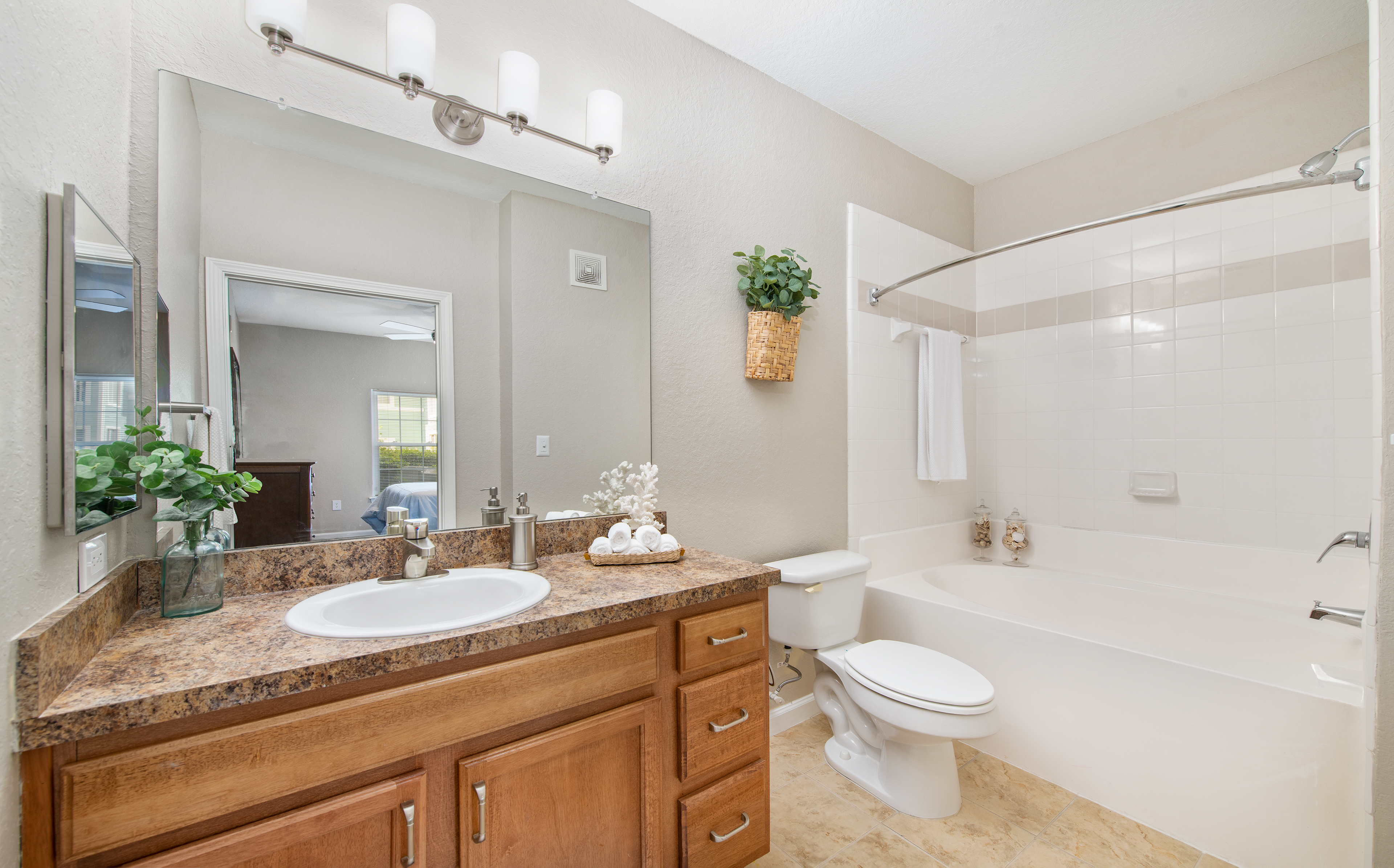 Model Bathroom at MAA Traditions in Mobile, AL