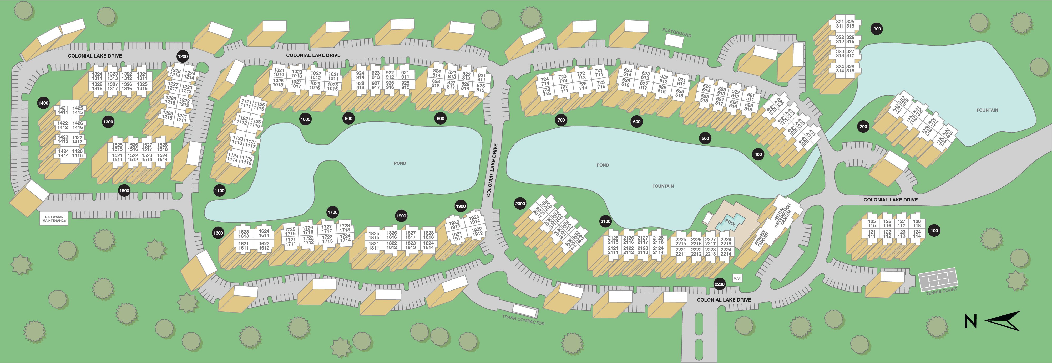 MAA Madison Property Map