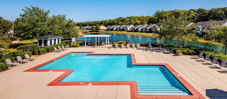 Pool 4 at Colonial Grand at Madison luxury apartments homes in Huntsville, AL