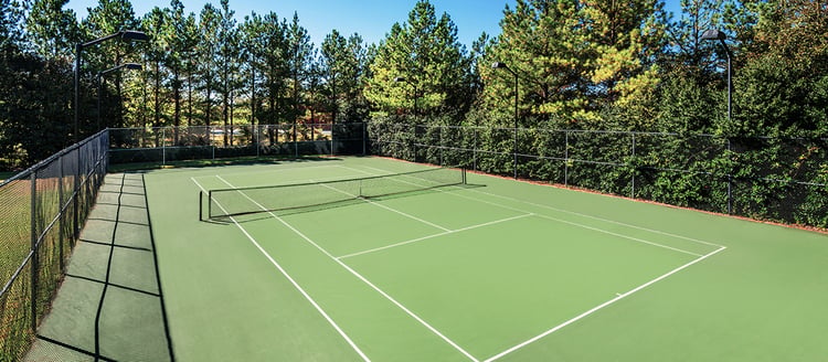 Tennis Court at MAA Madison Lakes luxury apartments homes in Huntsville, AL