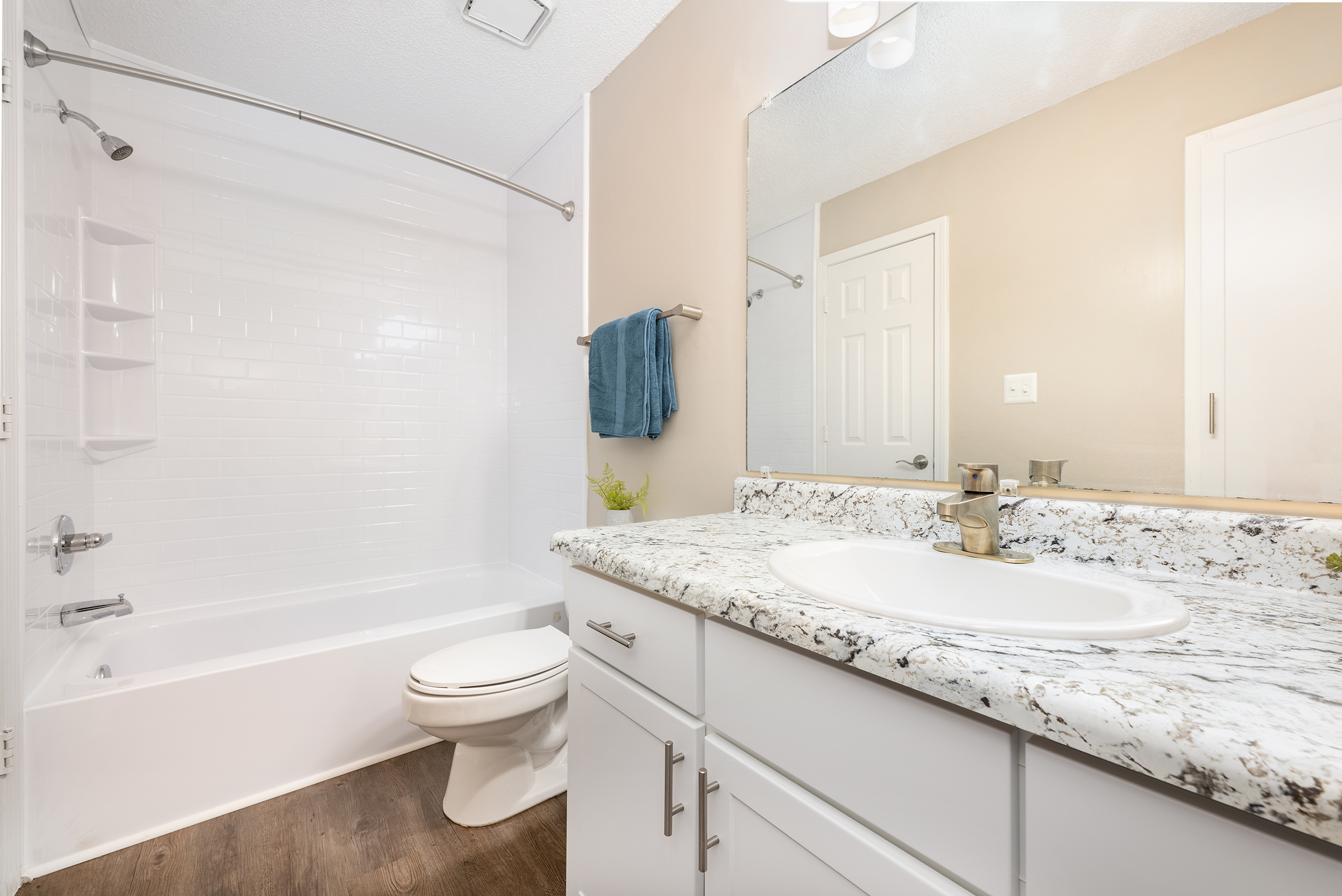 Bathroom at MAA Providence Main luxury apartment homes in Huntsville, AL