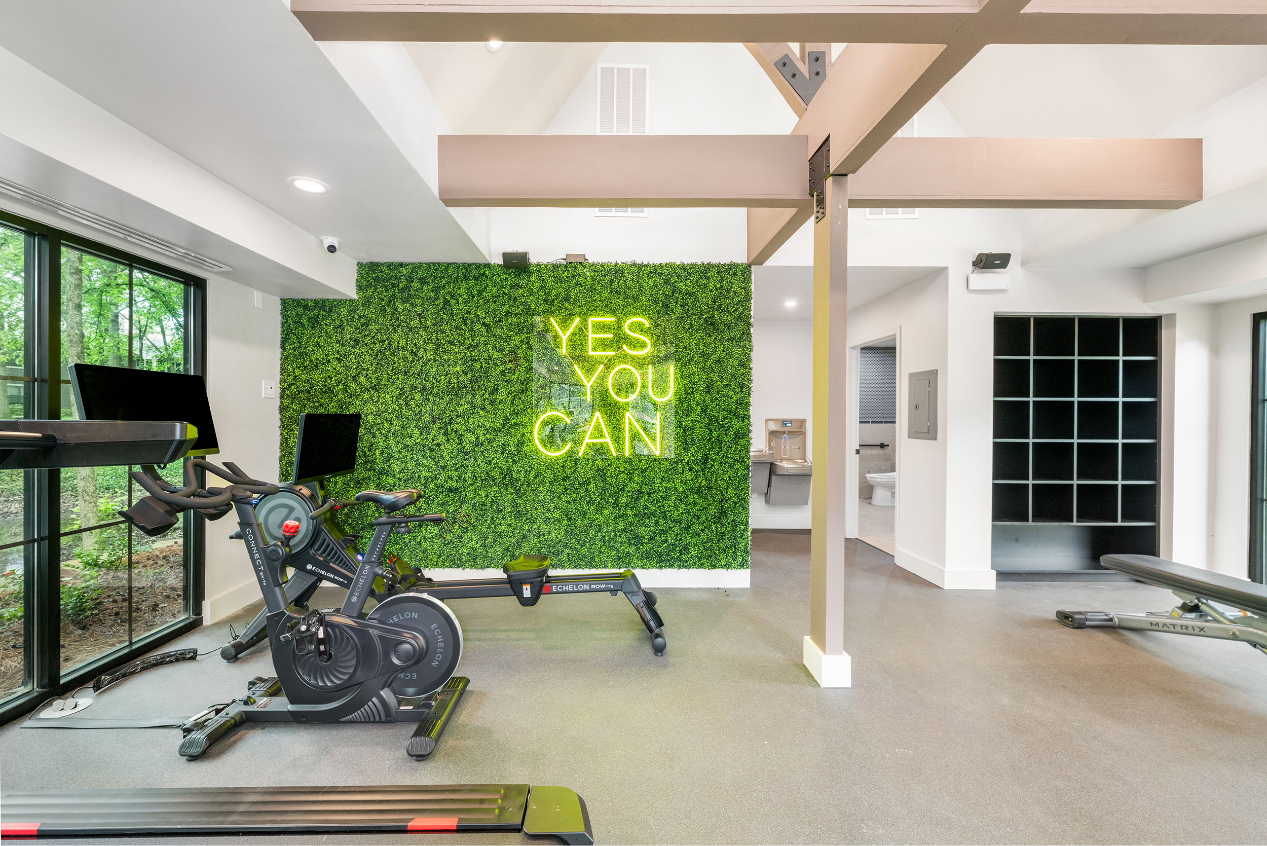 Fitness center at MAA Providence Main luxury apartment homes in Huntsville, AL