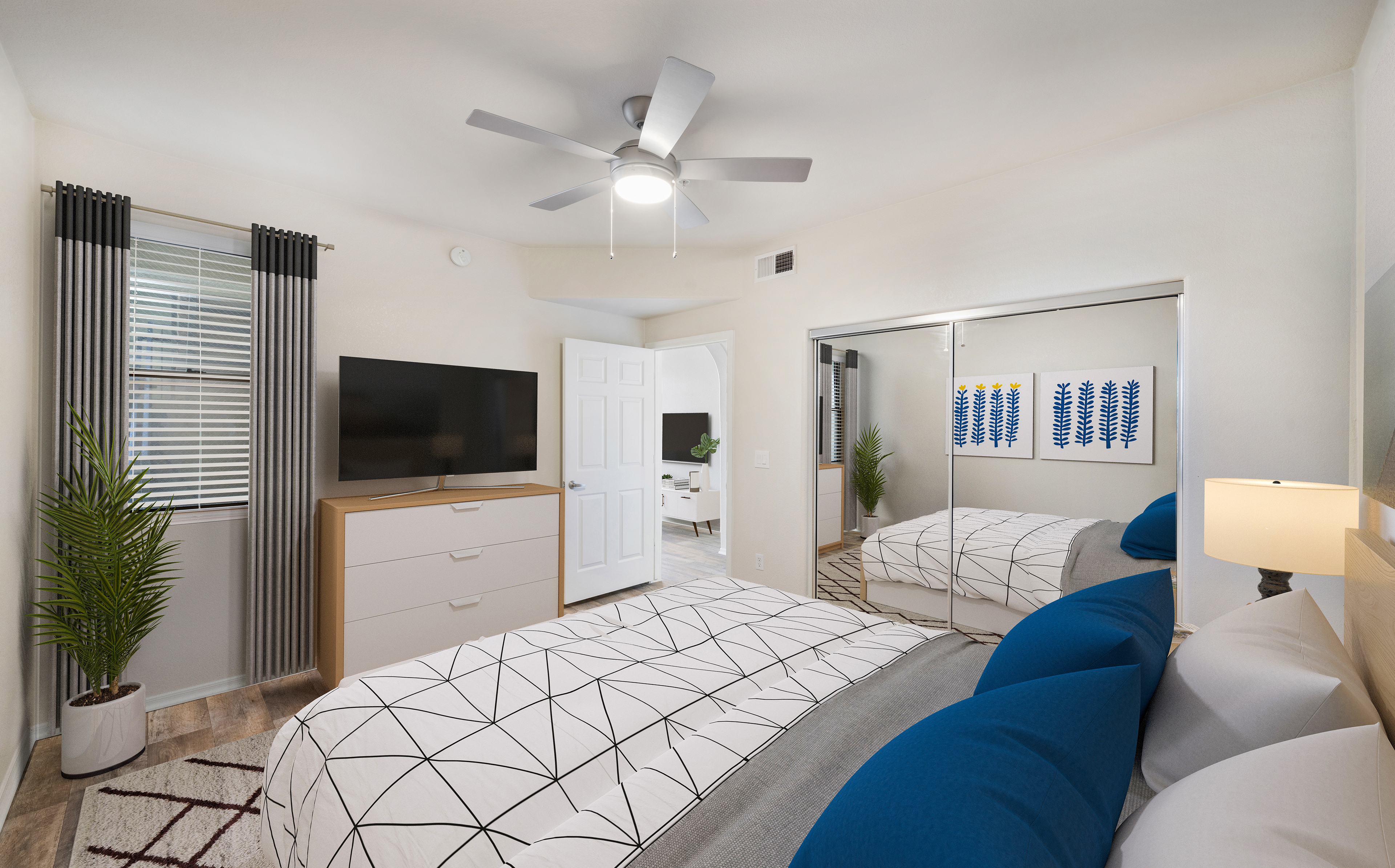 Guest Bedroom 2 at MAA Lyons Gate in Phoenix, AZ