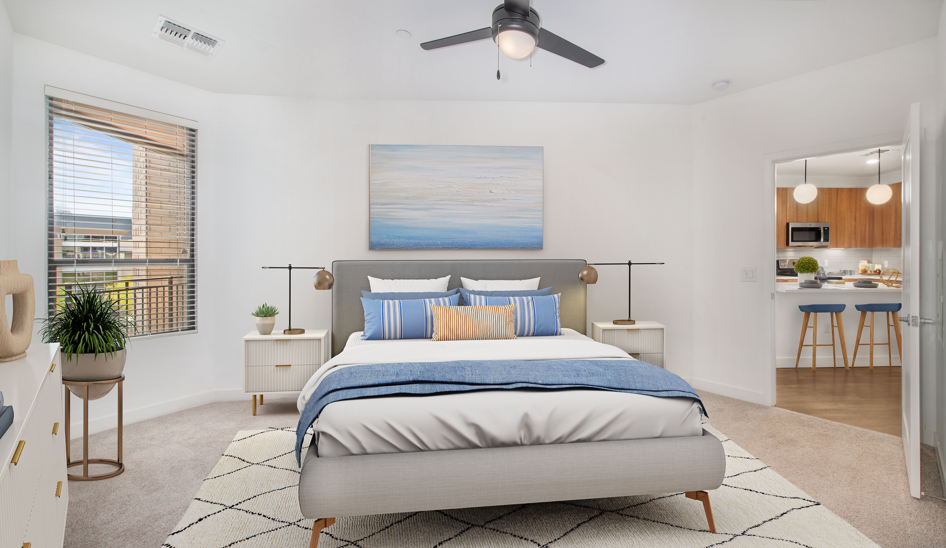Bedroom at MAA Midtown Phoenix in Phoenix, AZ