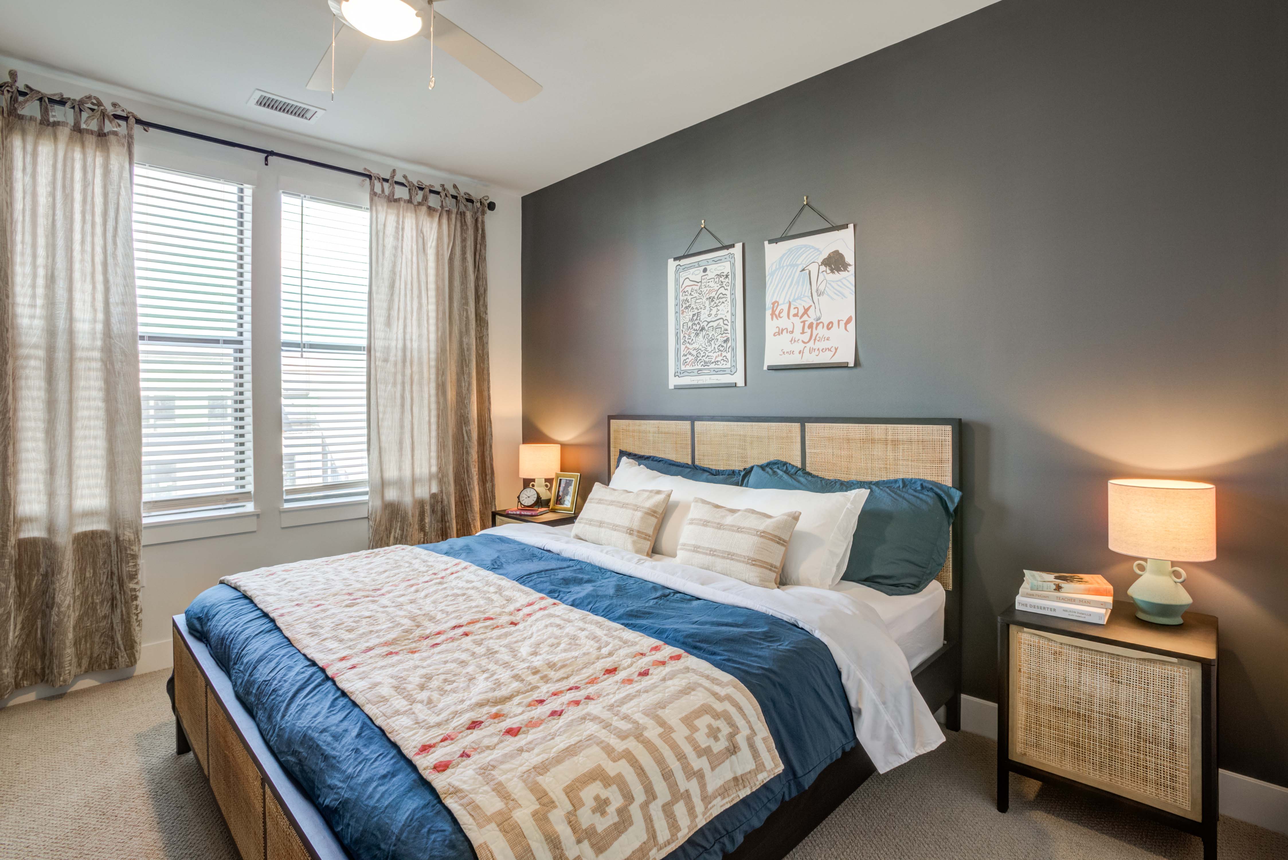 Bedroom at MAA Val Vista luxury apartment homes in Phoenix, AZ