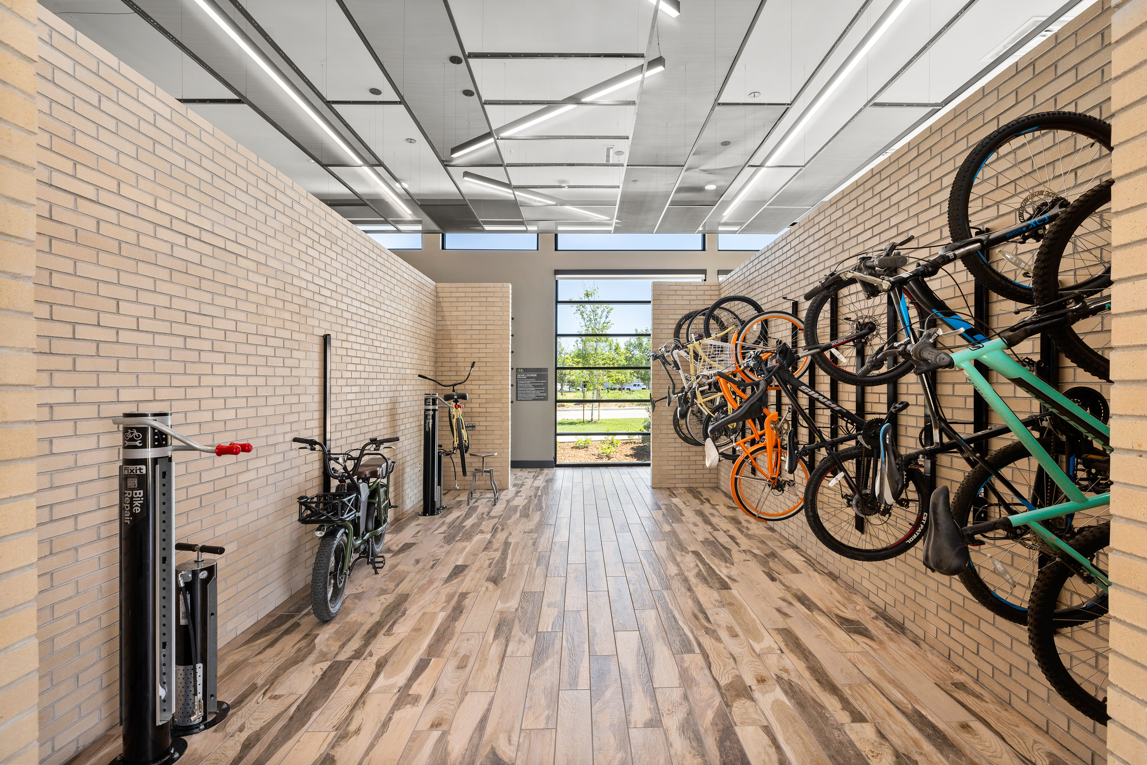 Bike storage at MAA Milepost 35 luxury apartment homes in Denver, CO