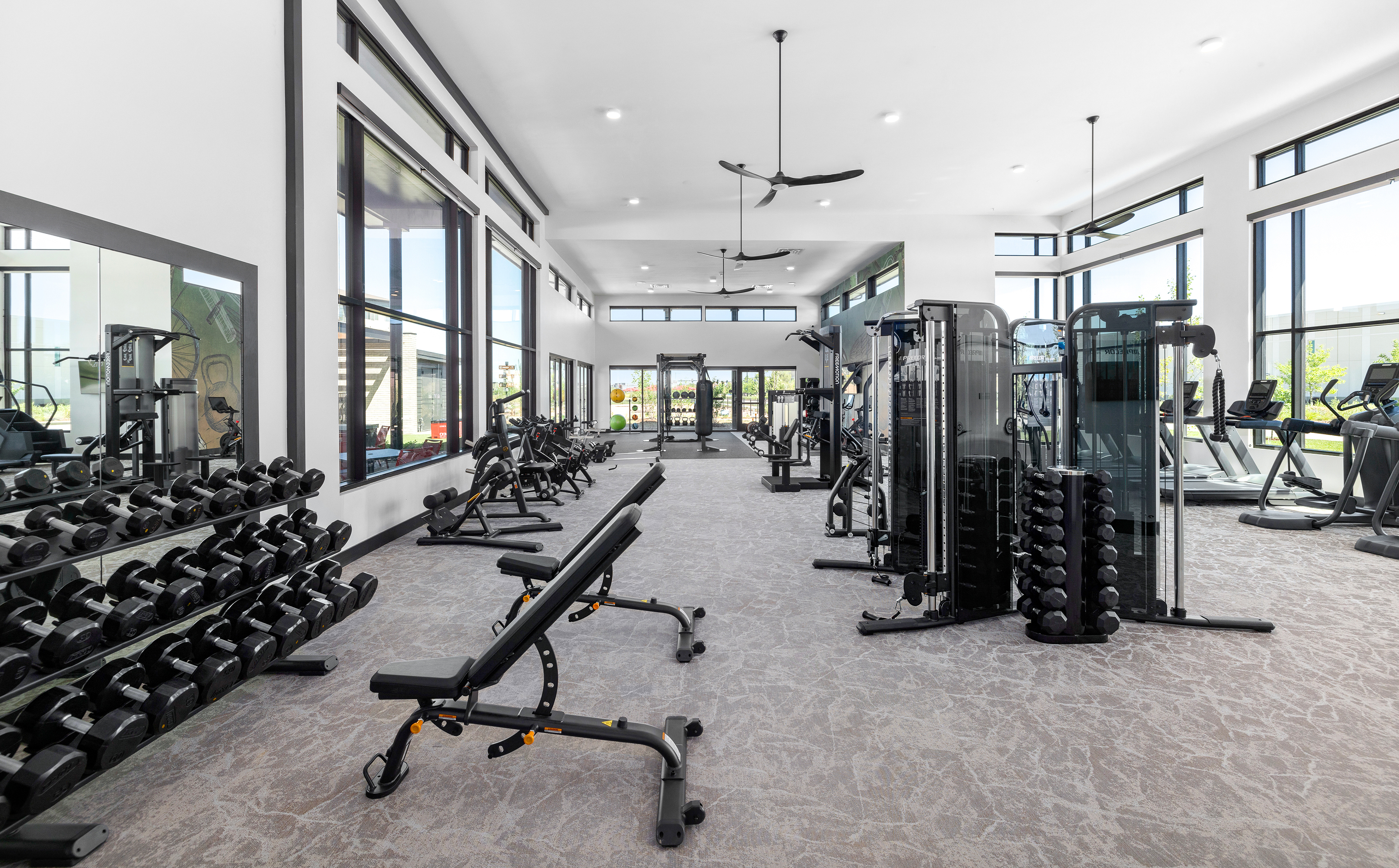Fitness at MAA Milepost 35 luxury apartment homes in Denver, CO