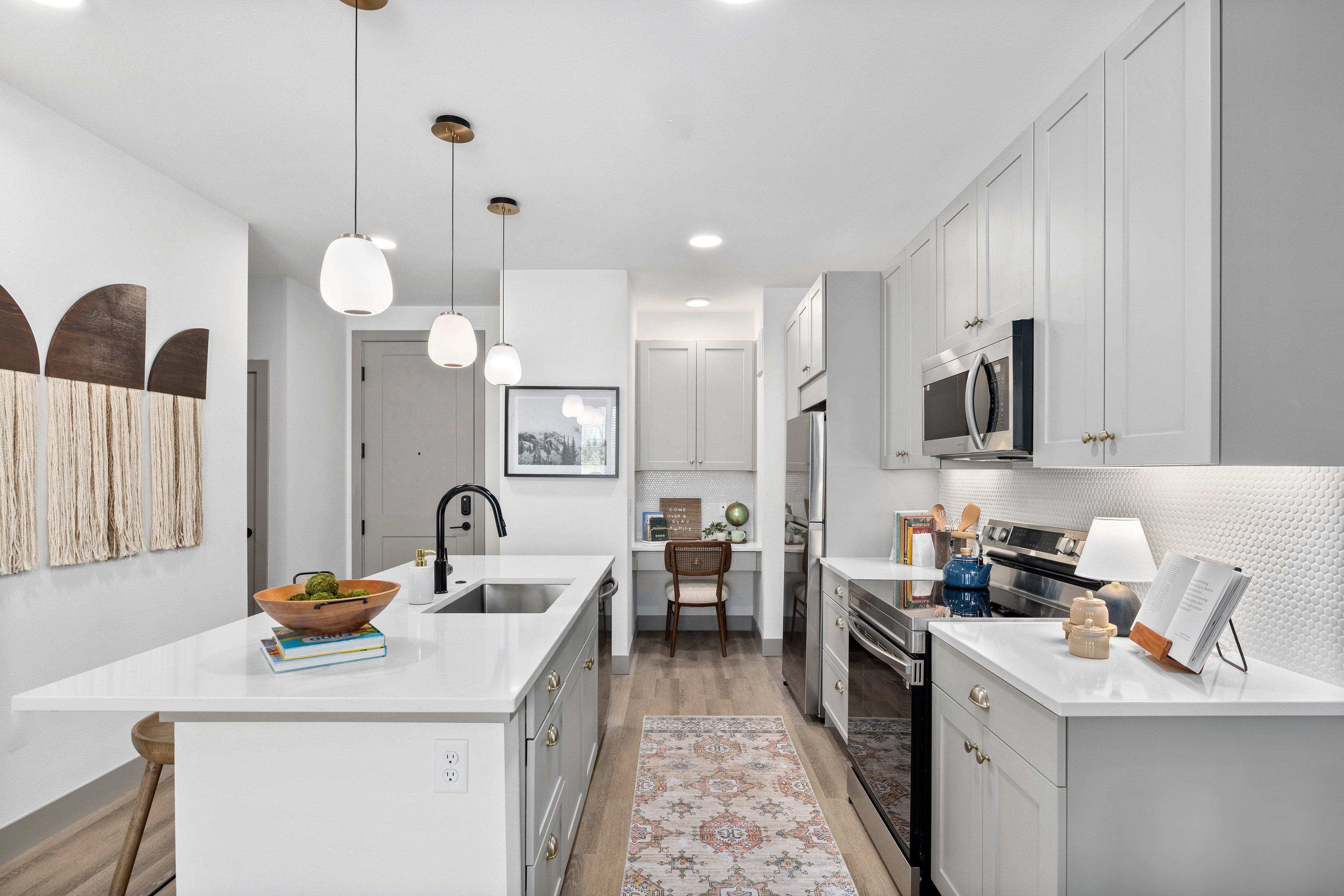 Kitchen at MAA Milepost 35 luxury apartment homes in Denver, CO