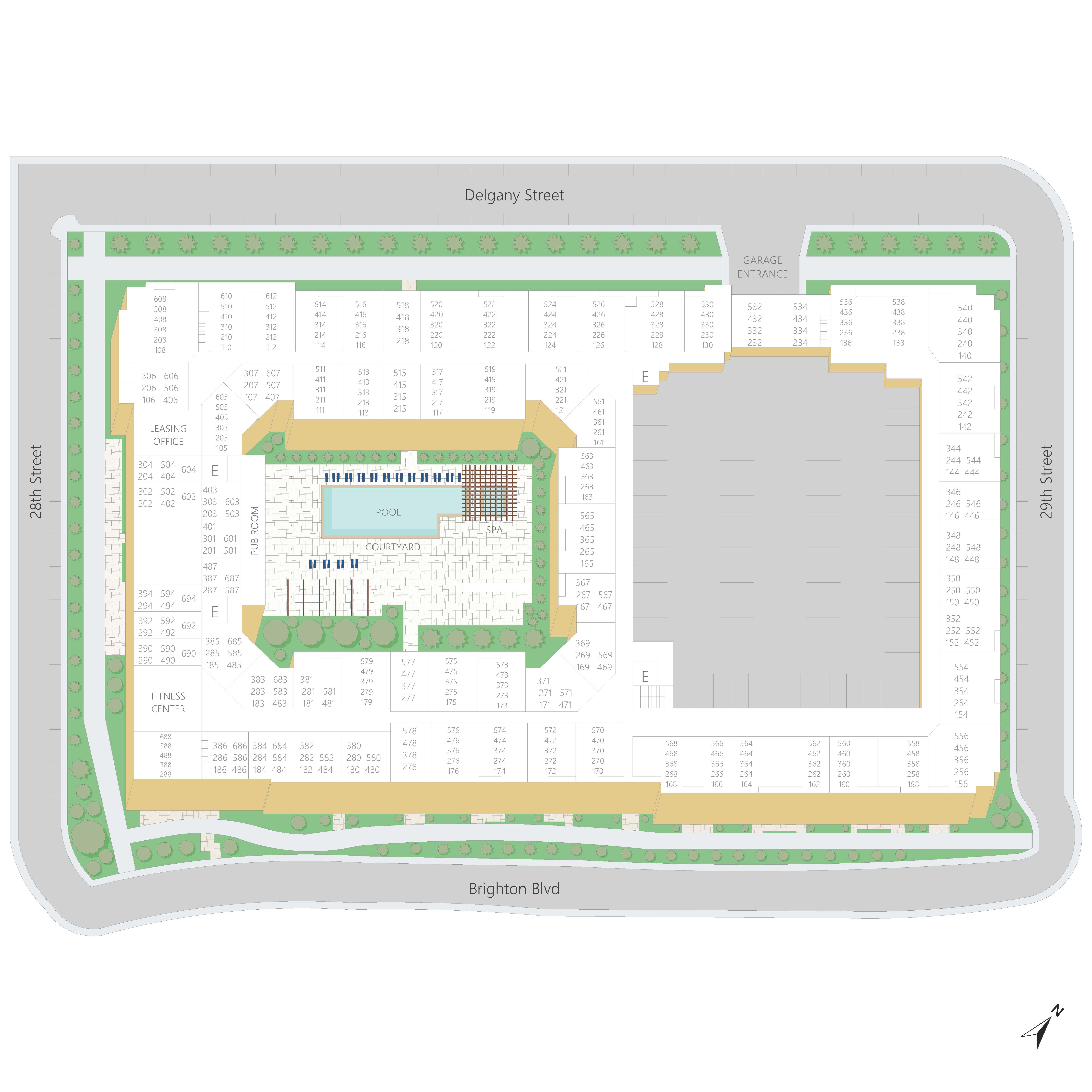 Post River North property map