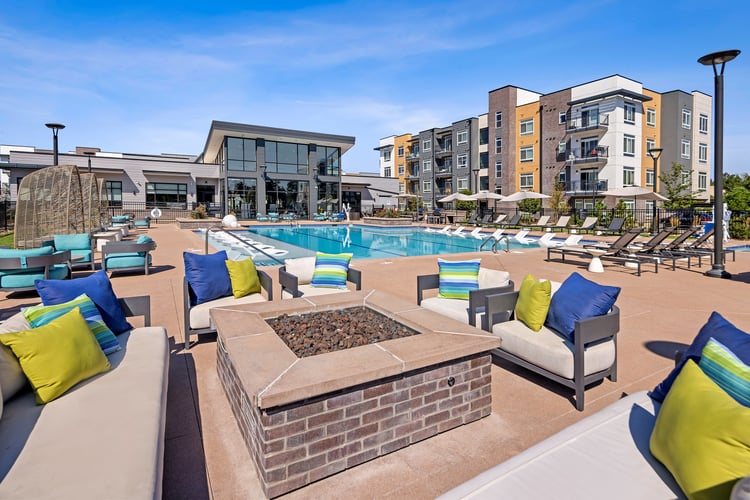 Pool at MAA Westglenn luxury apartment homes in Westminster, CO