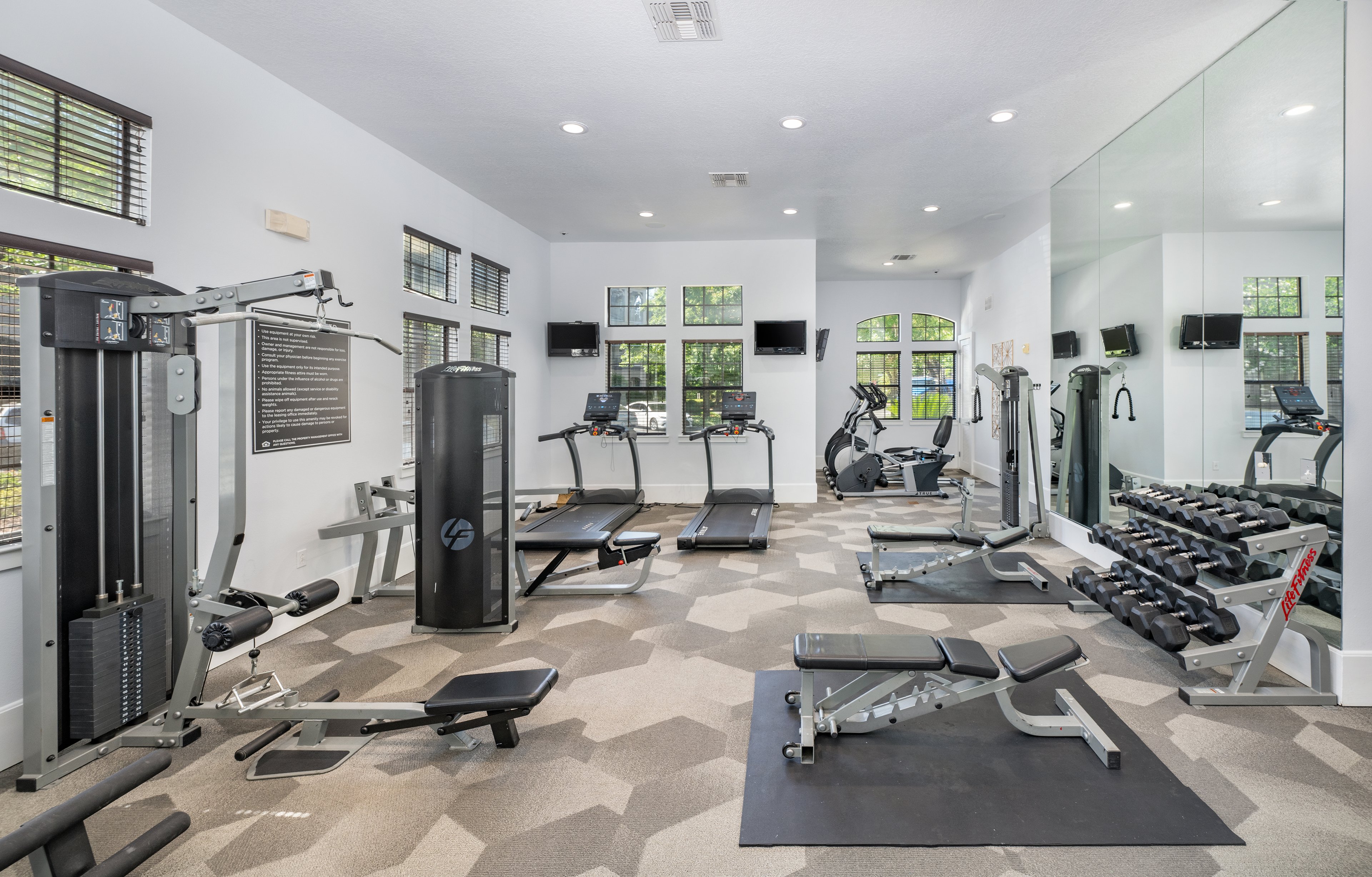 Fitness at MAA Magnolia Parke luxury apartment homes in Gainesville, FL