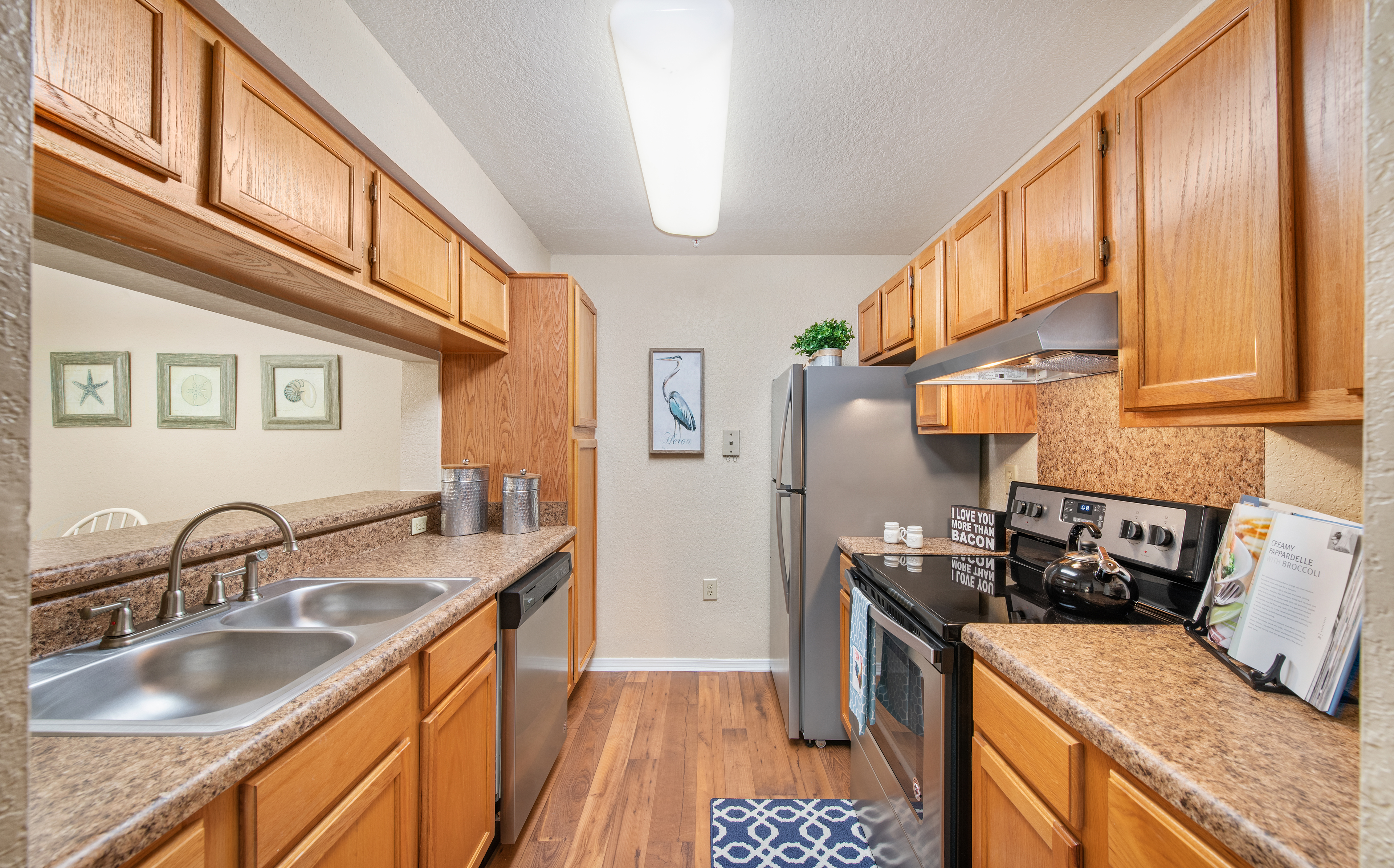 Model Unit Kitchen at MAA Steeplegate in Gainesville, FL
