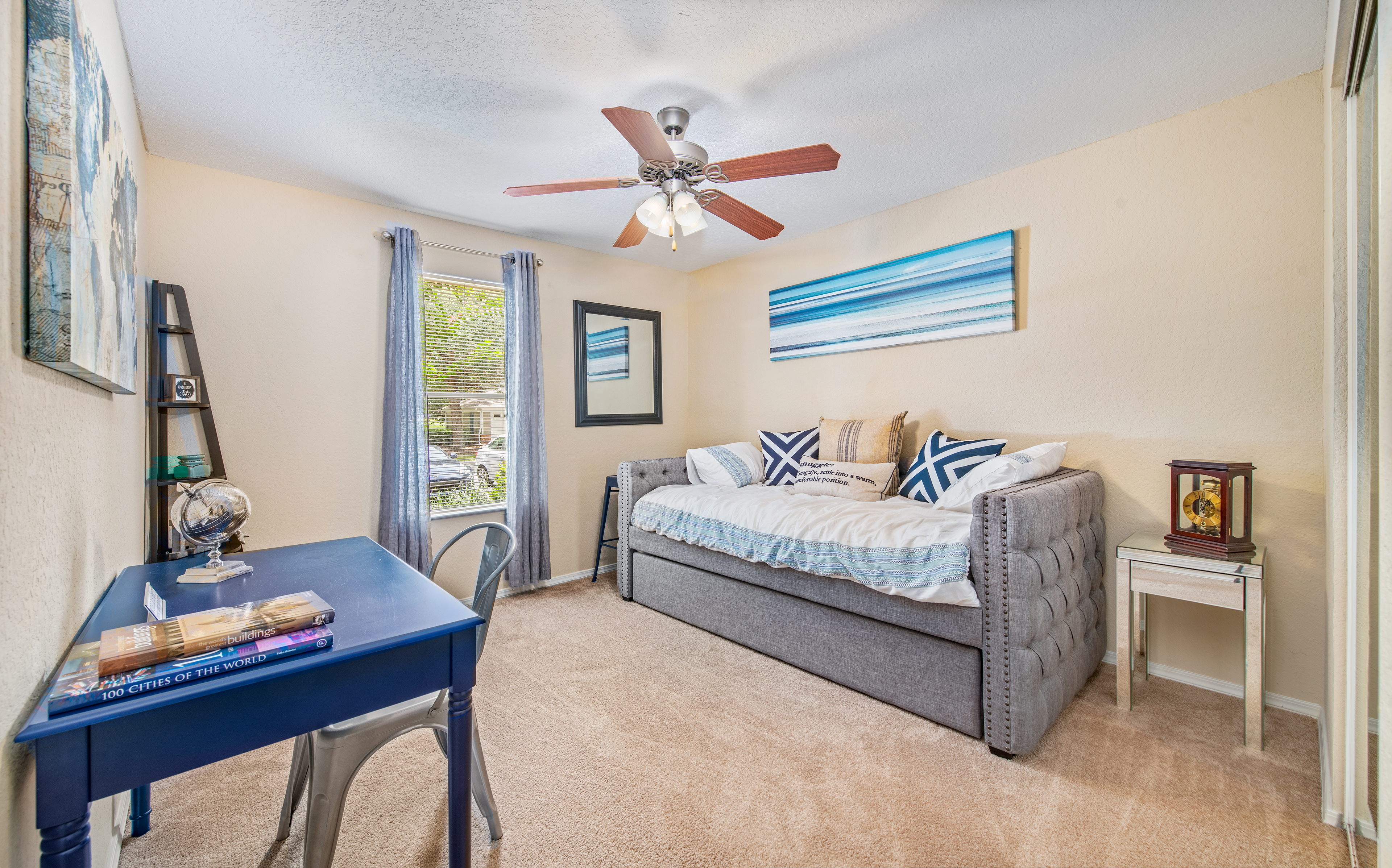 Model Unit Bedroom at MAA Steeplegate in Gainesville, FL