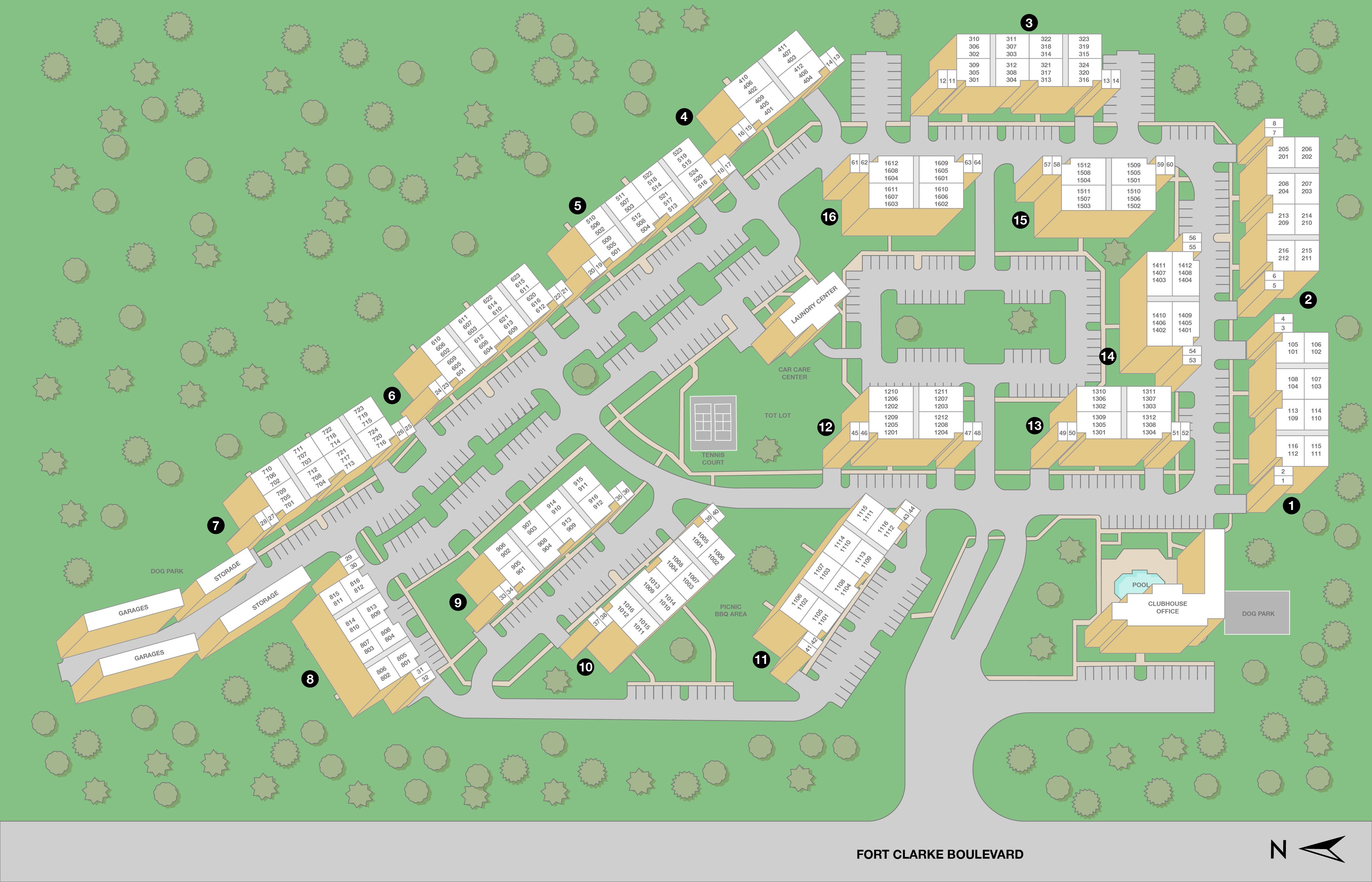 TPC Gainesville Sitemap