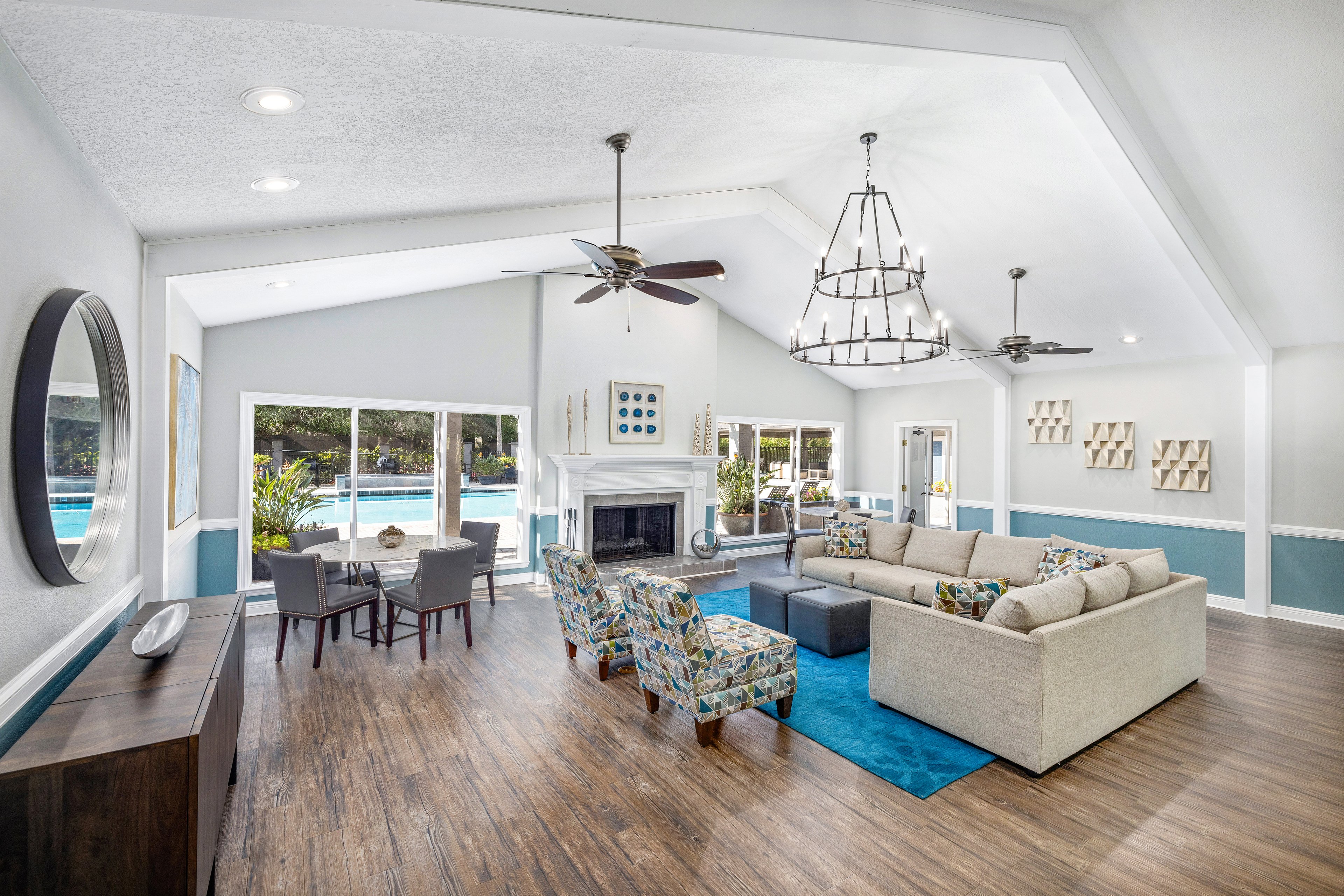 Leasing interior at MAA Belmont luxury apartment homes in Jacksonville, FL