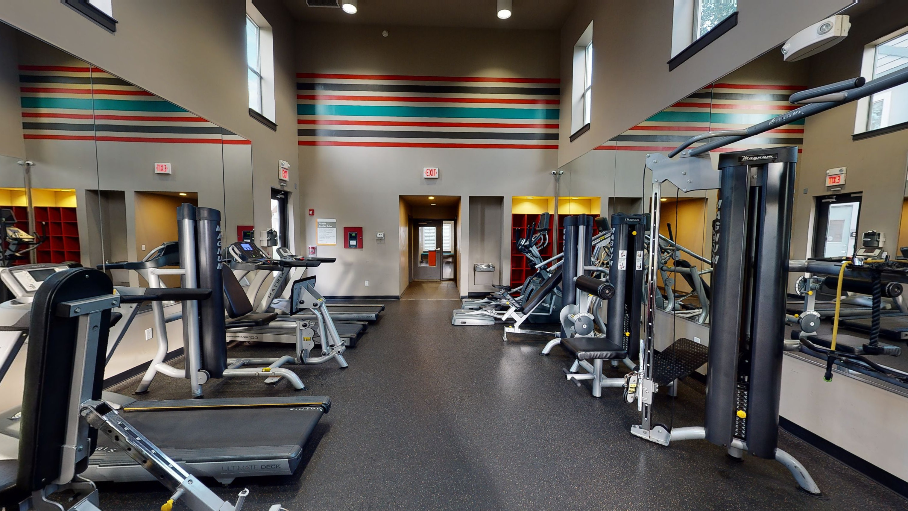Fitness Center and Basketball Court