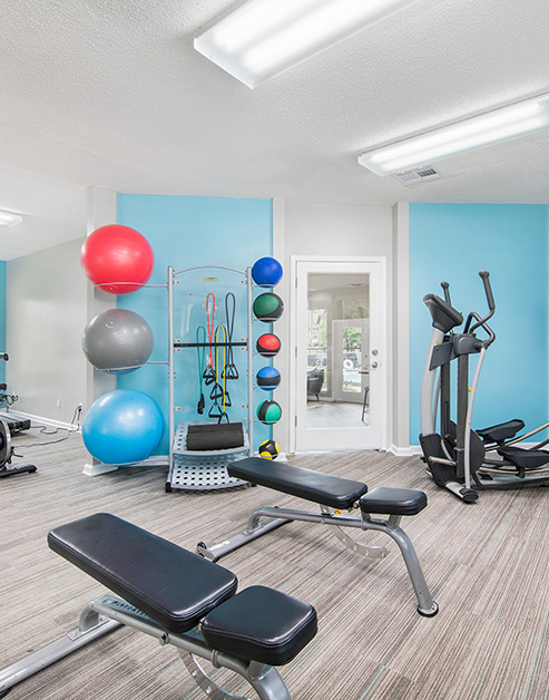 Fitness at Coopers Hawk luxury apartment homes in Jacksonville, FL