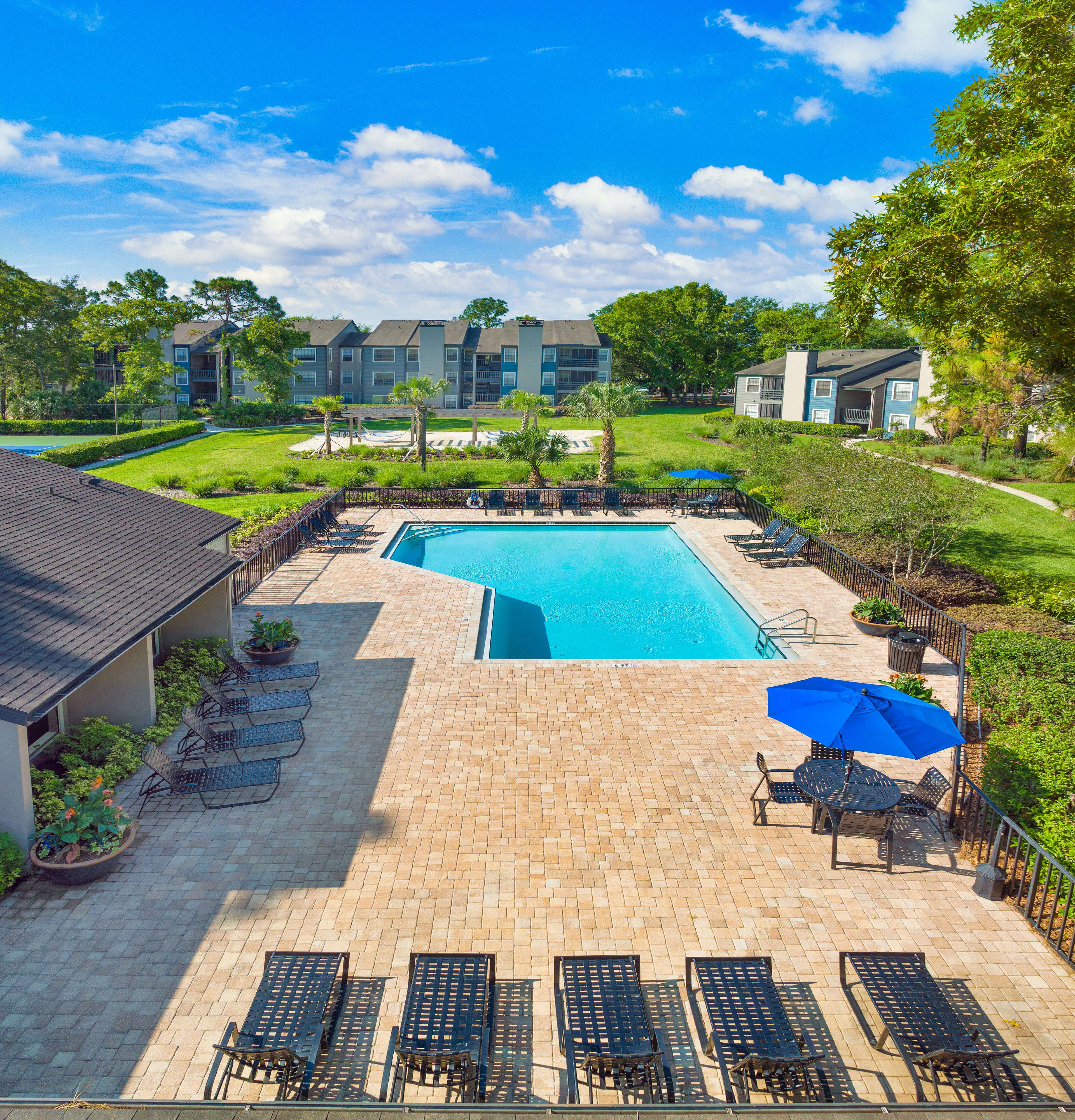 Aerial Pool at MAA Southlake in Jacksonville, FL