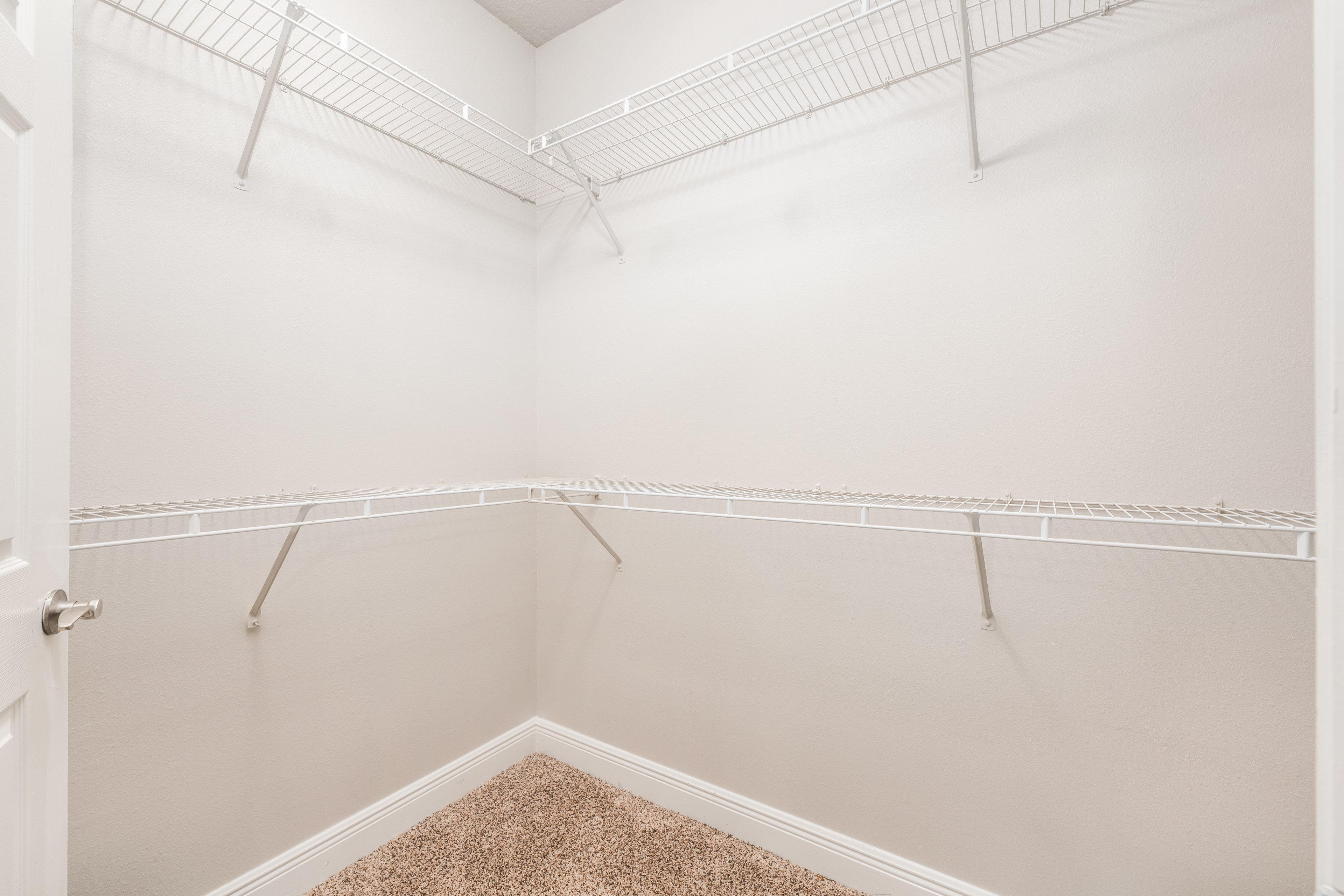 Closet at MAA Town Center luxury apartment homes in Jacksonville, FL