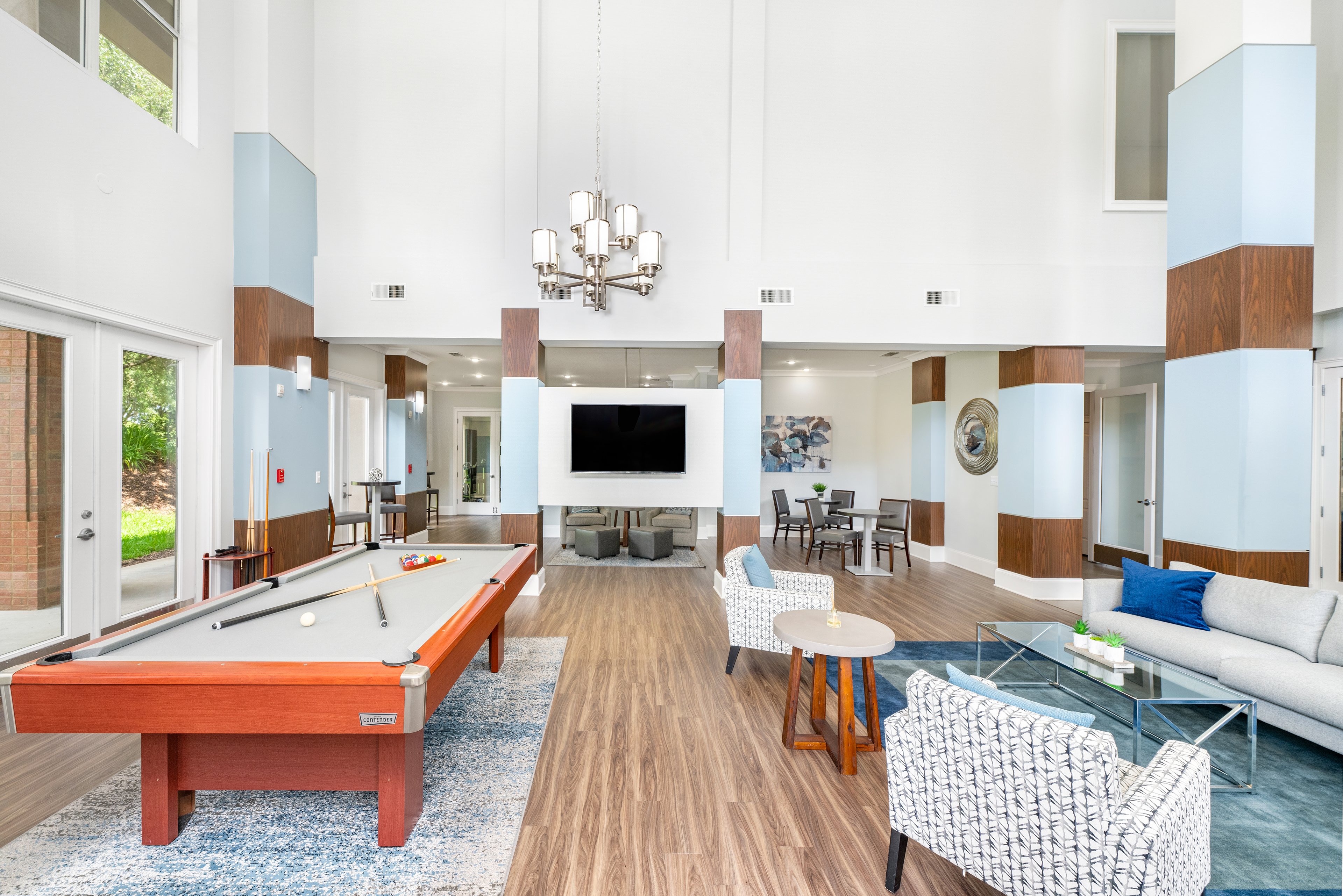 Clubhouse at MAA Town Center luxury apartment homes in Jacksonville, FL