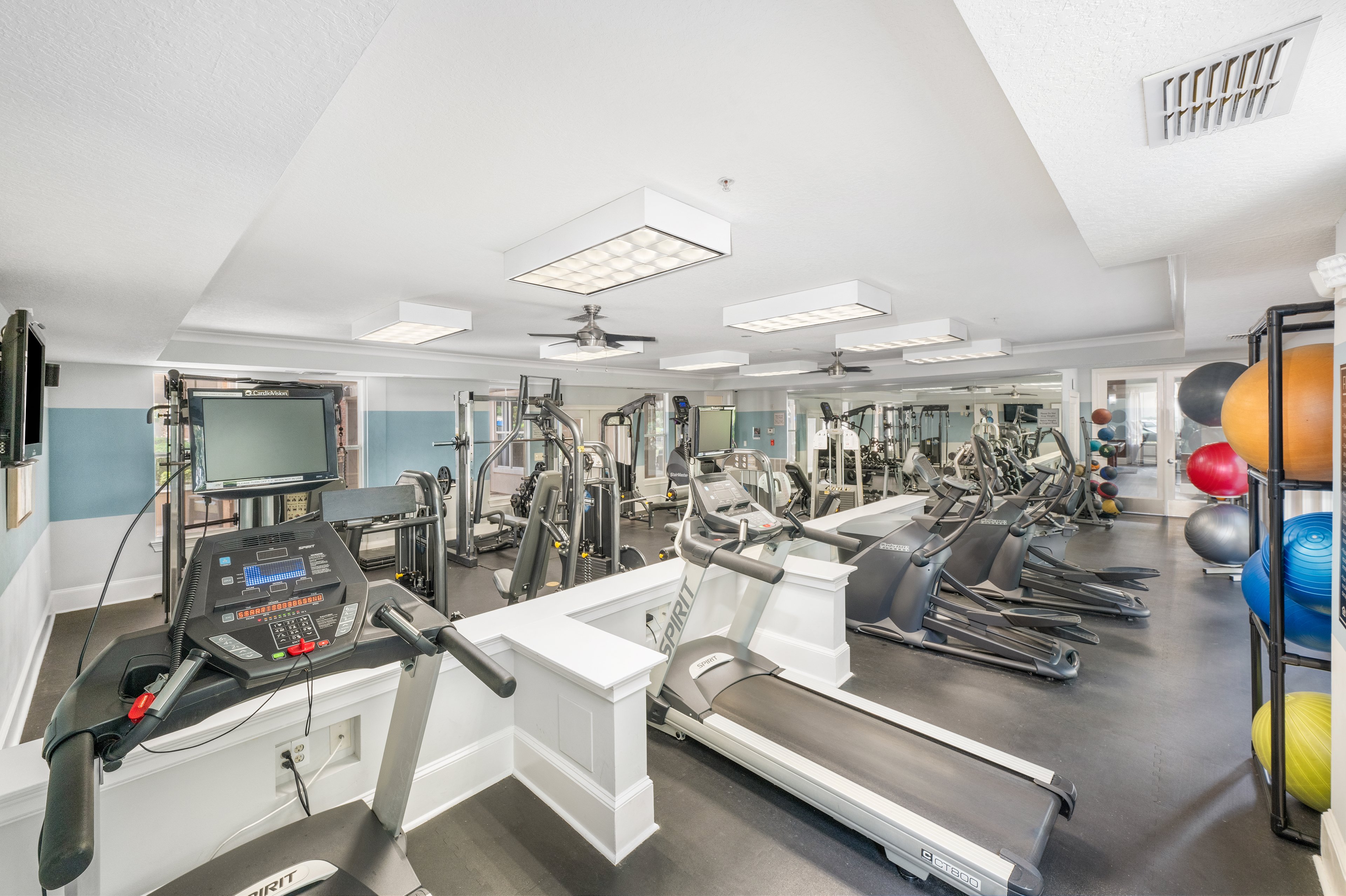 Gym at MAA Town Center luxury apartment homes in Jacksonville, FL