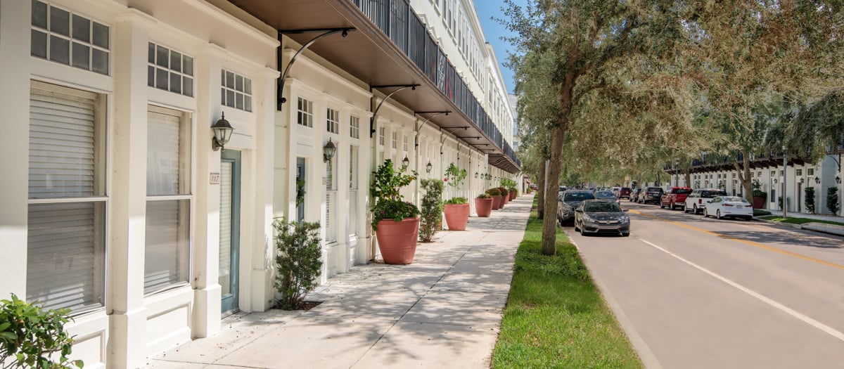 Building Exterior 2 at MAA Baldwin Park luxury apartment homes in Orlando, FL