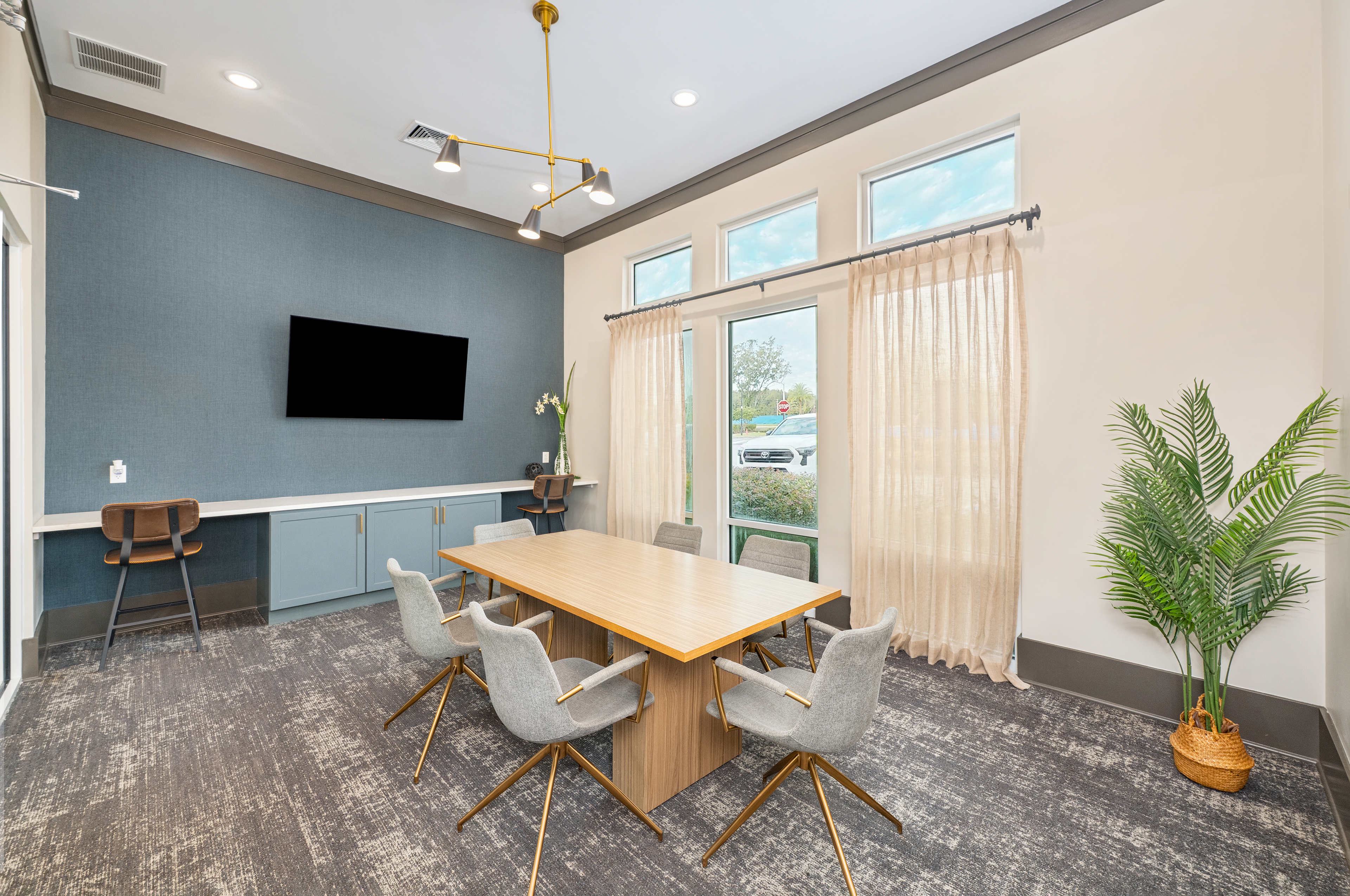 Business Center -  at MAA Boggy Creek luxury apartment homes in Orlando, FL
