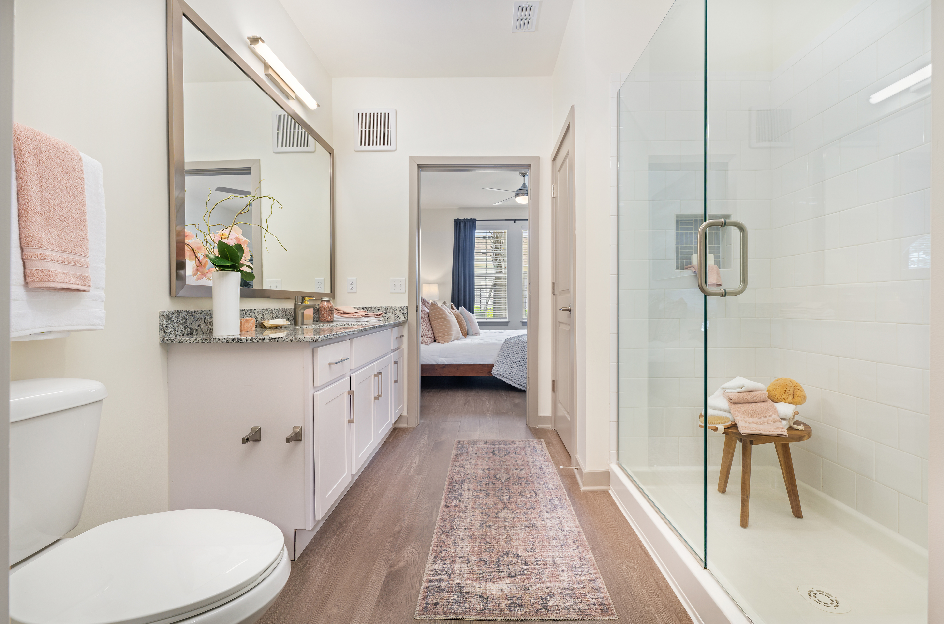 Model - Bathroom -  at MAA Boggy Creek luxury apartment homes in Orlando, FL