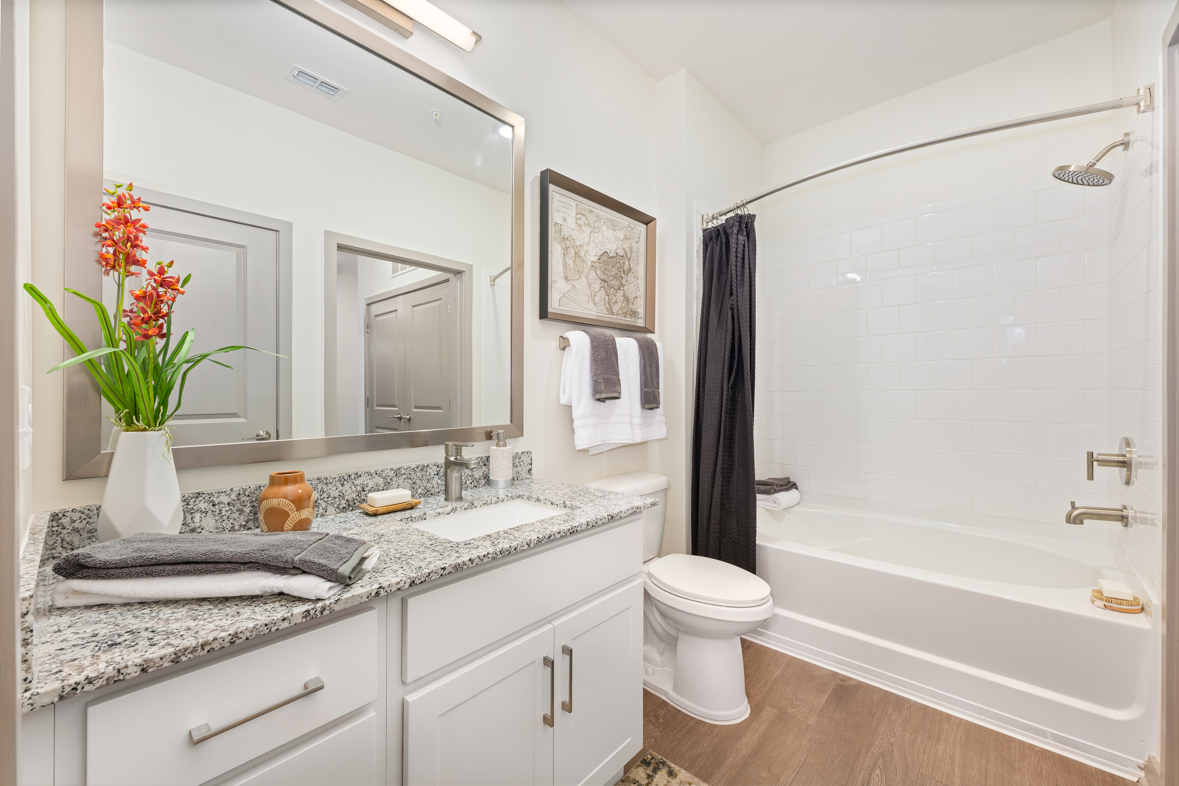 Model - Bathroom -  at MAA Boggy Creek luxury apartment homes in Orlando, FL
