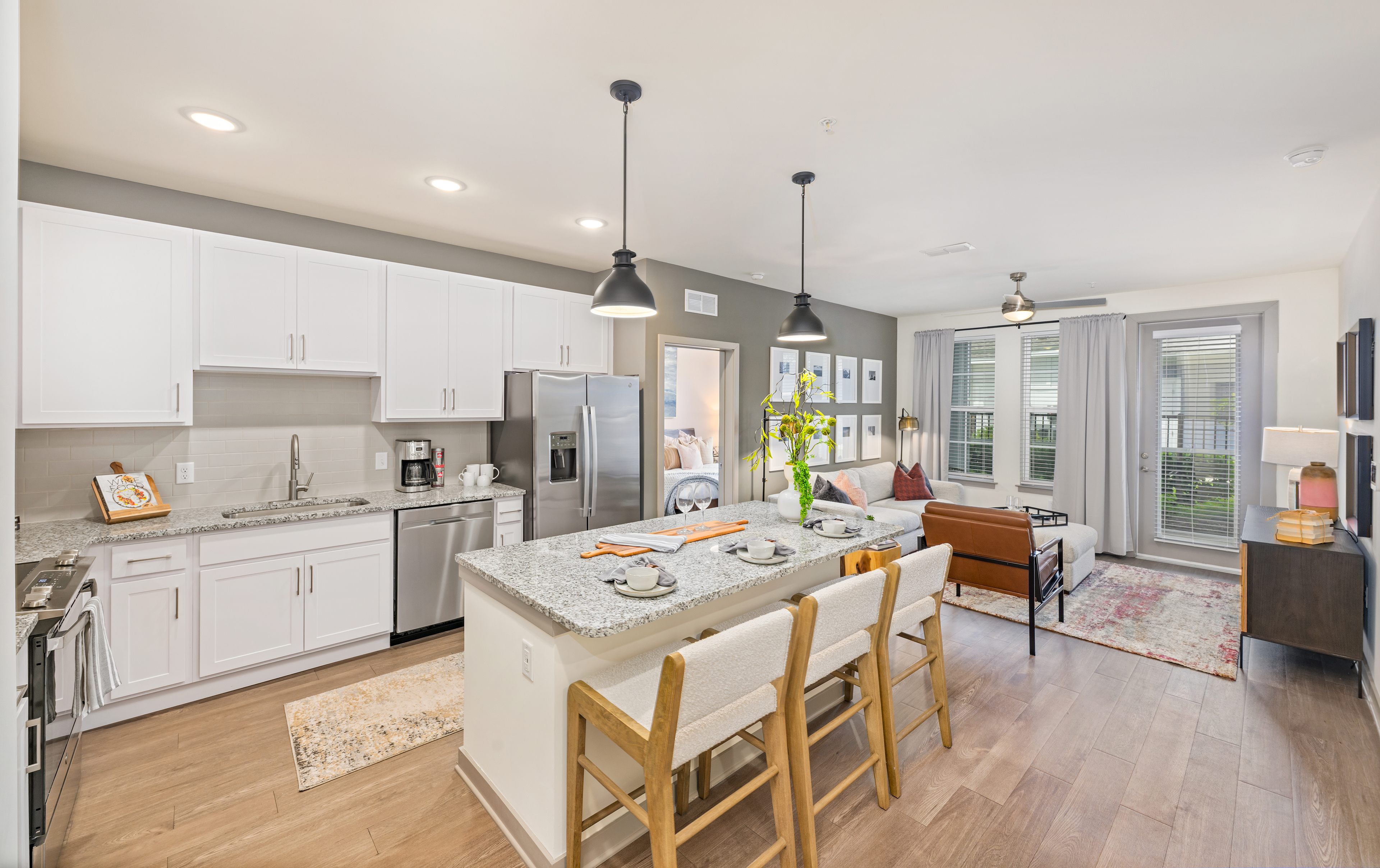 Model - Eat-in Kitchen -  at MAA Boggy Creek luxury apartment homes in Orlando, FL