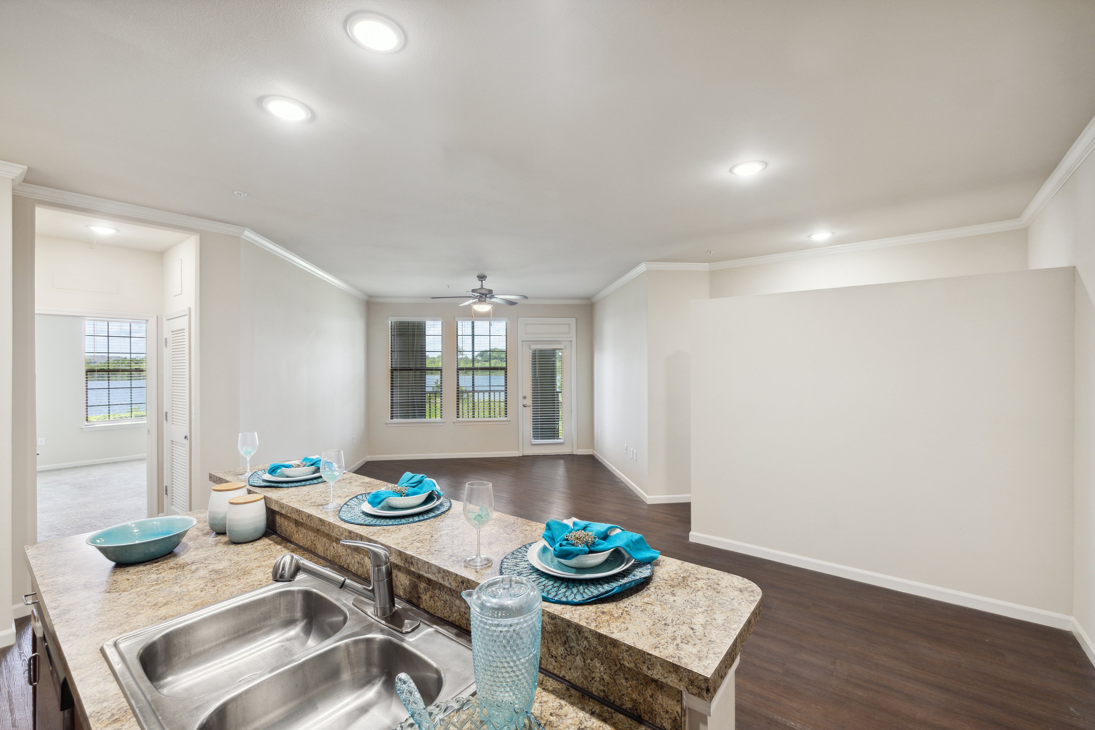 Model at MAA Crosswater luxury apartment homes in Tampa, FL