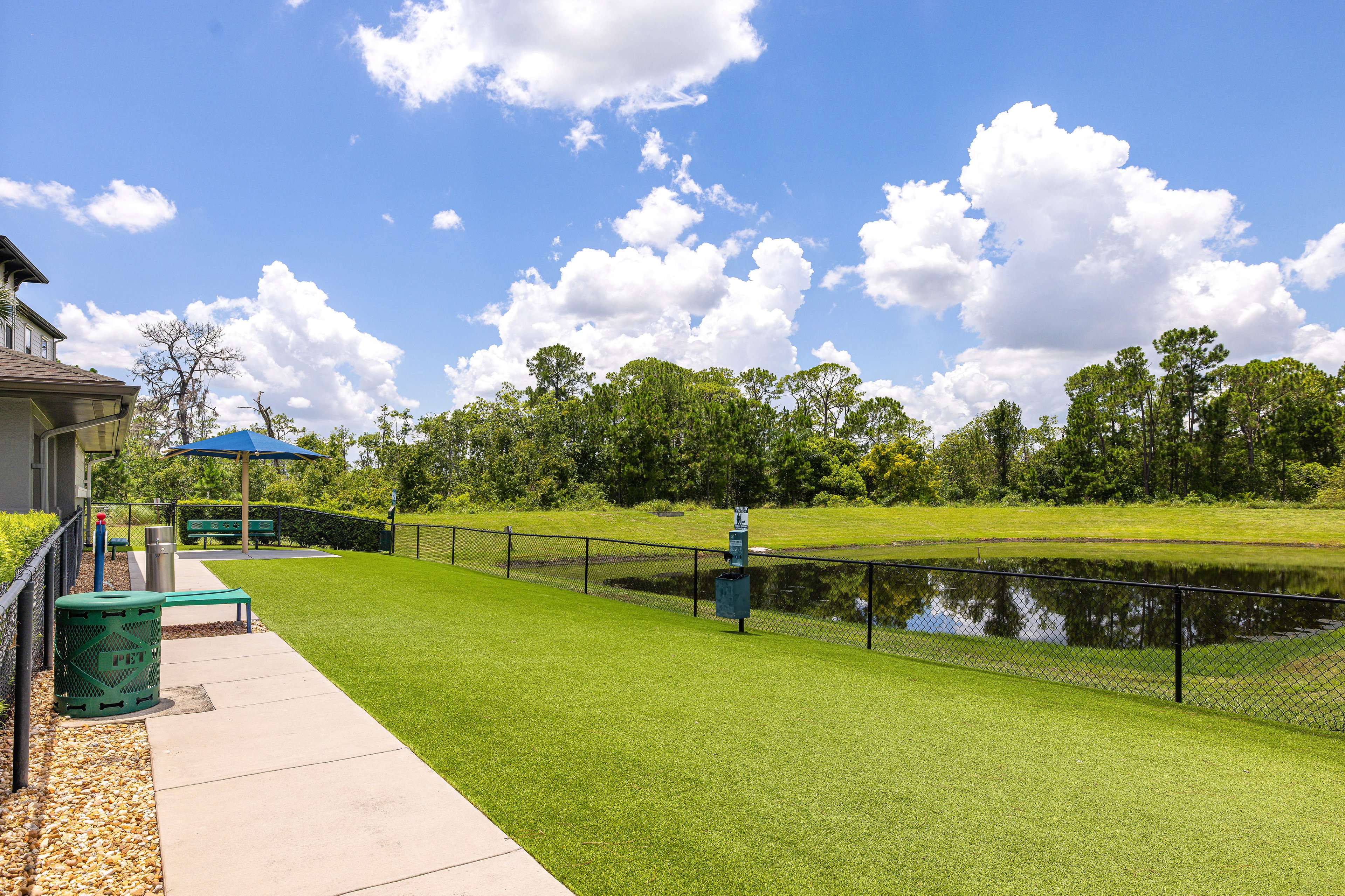 Dog park at MAA Crosswater luxury apartment homes in Tampa, FL