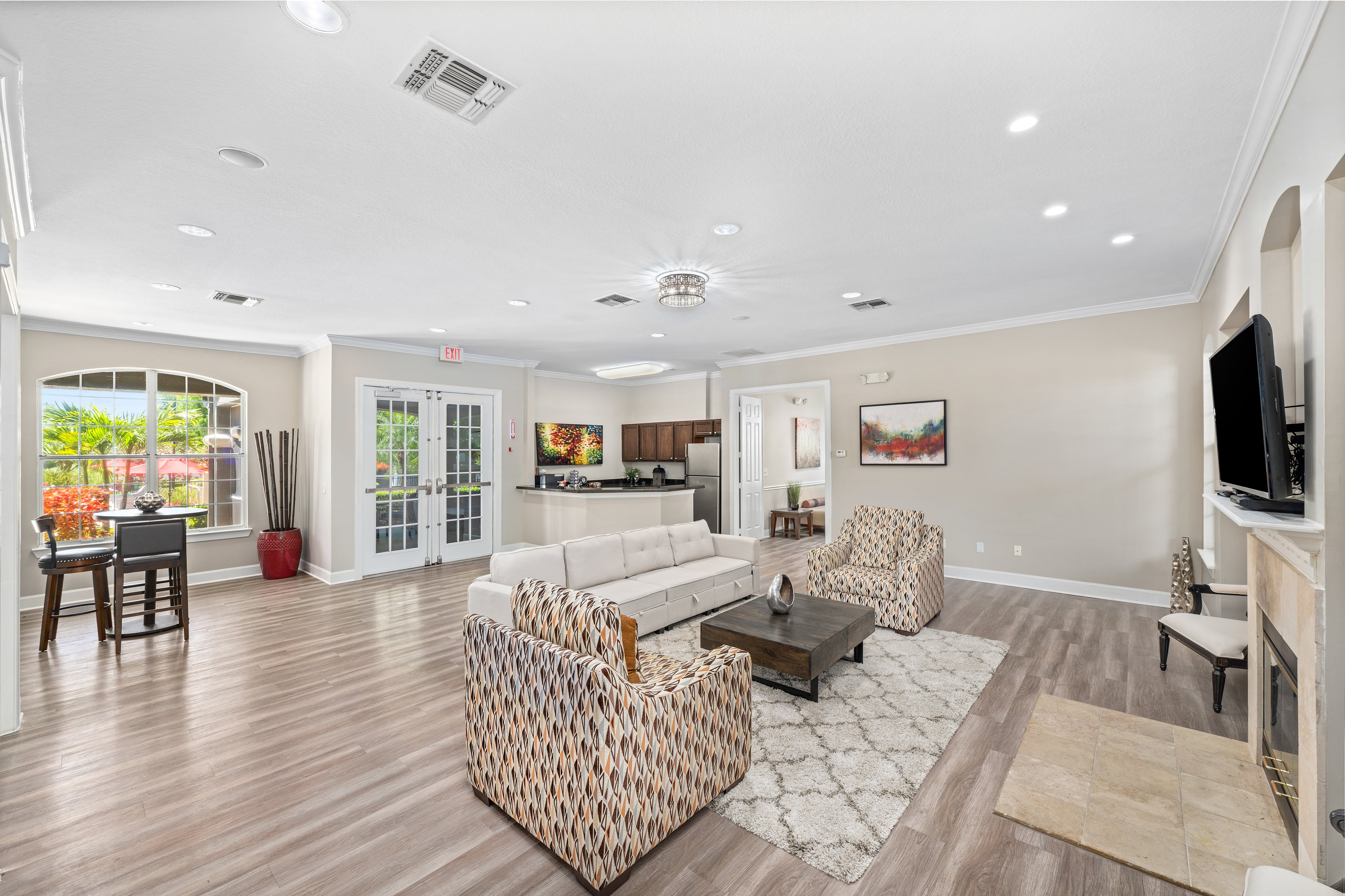 Clubhouse at MAA Heathrow luxury apartment homes in Heathrow, FL