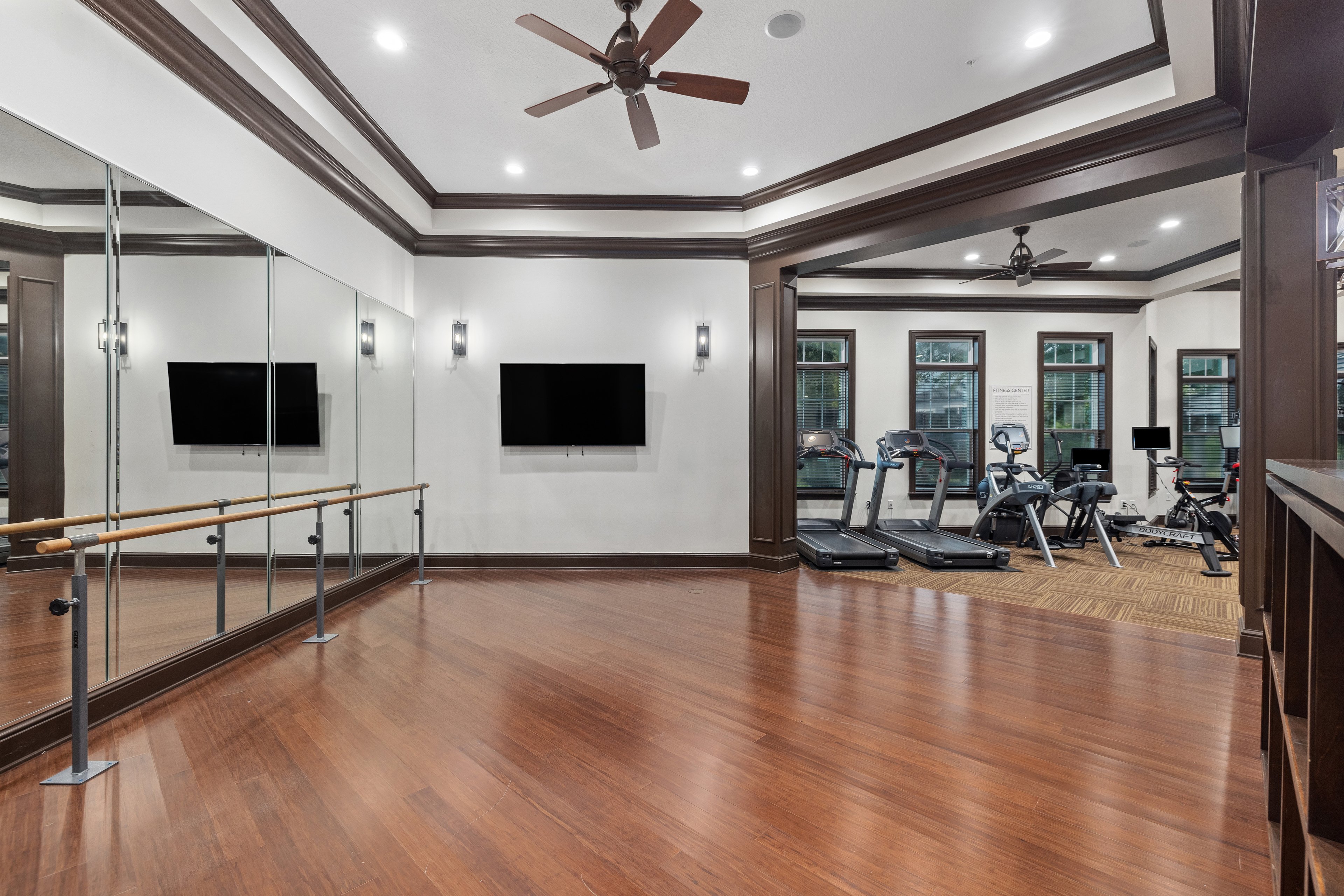 Fitness center at MAA Lake Mary luxury apartment homes in Lake Mary, FL