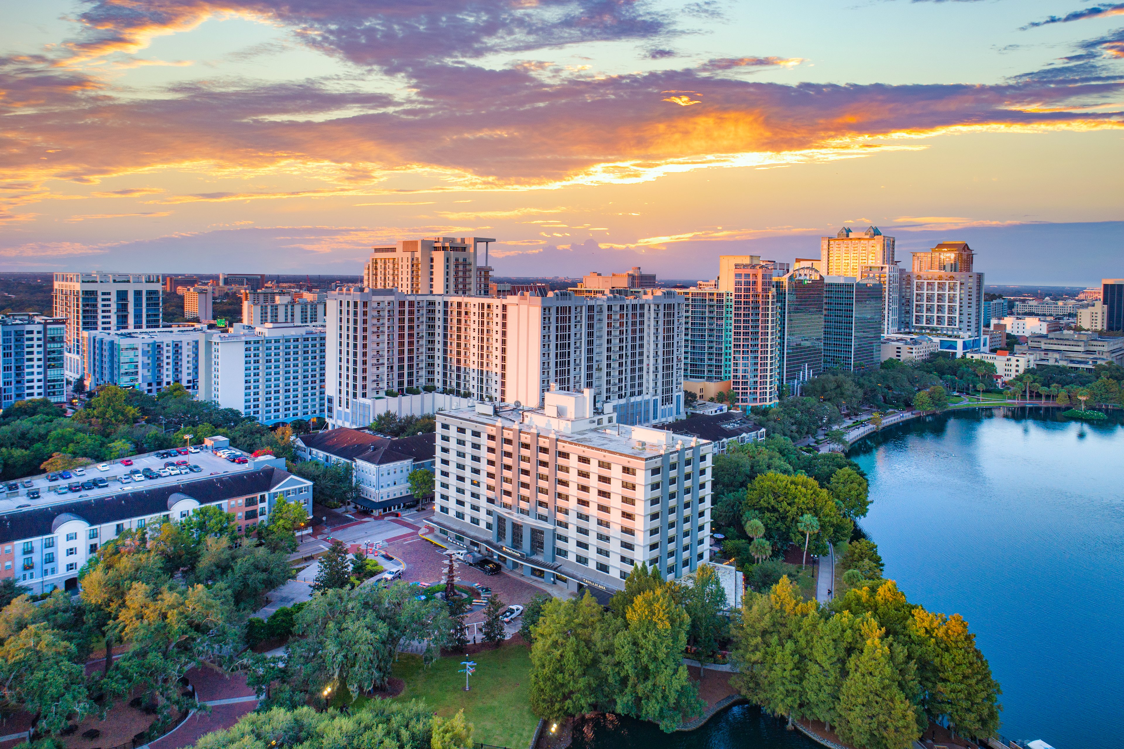 Aerial View MAA Parkside Orlando Florida Apartments
