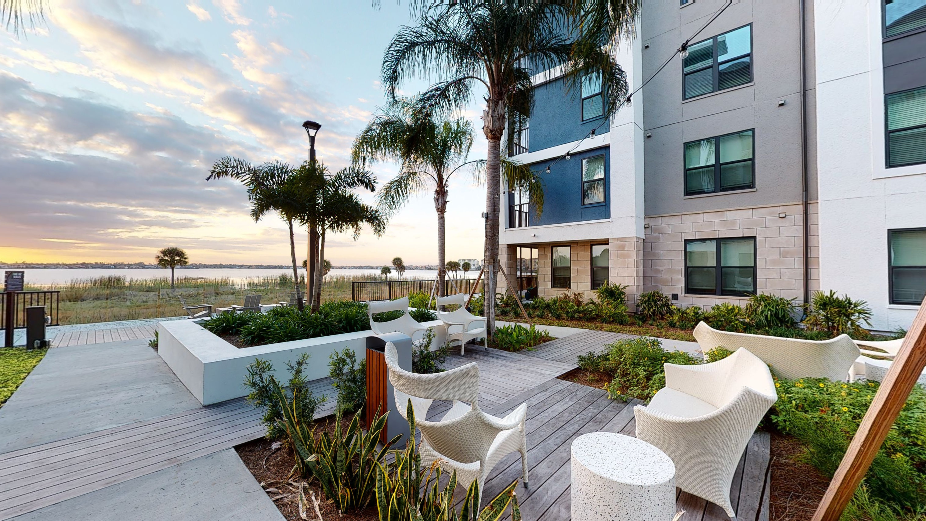 Zen Garden and Fire Pit