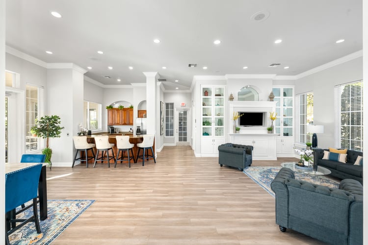 Lounge at MAA Twin Lakes luxury apartment homes in Sanford, FL