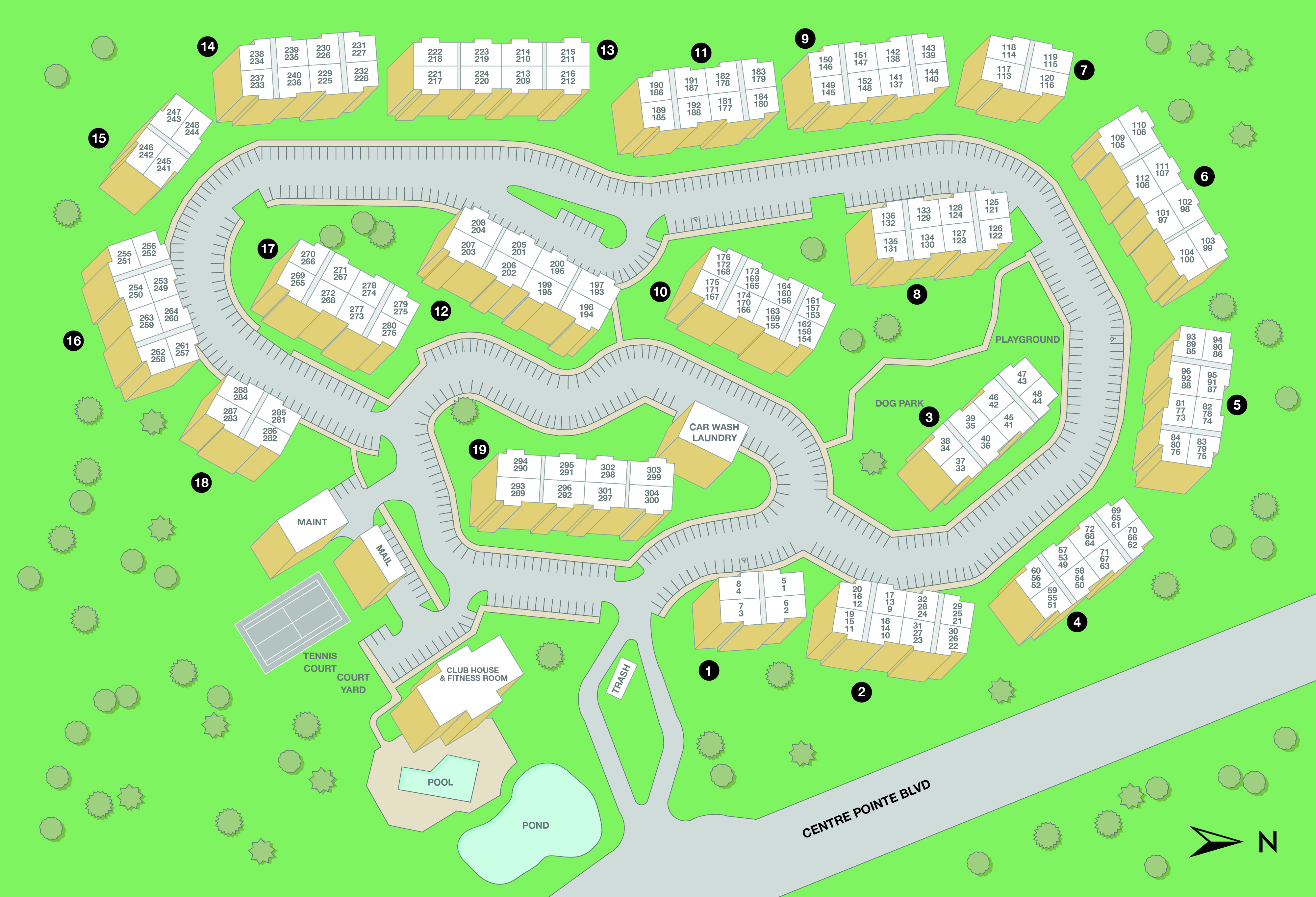 TPC Tallahassee Map