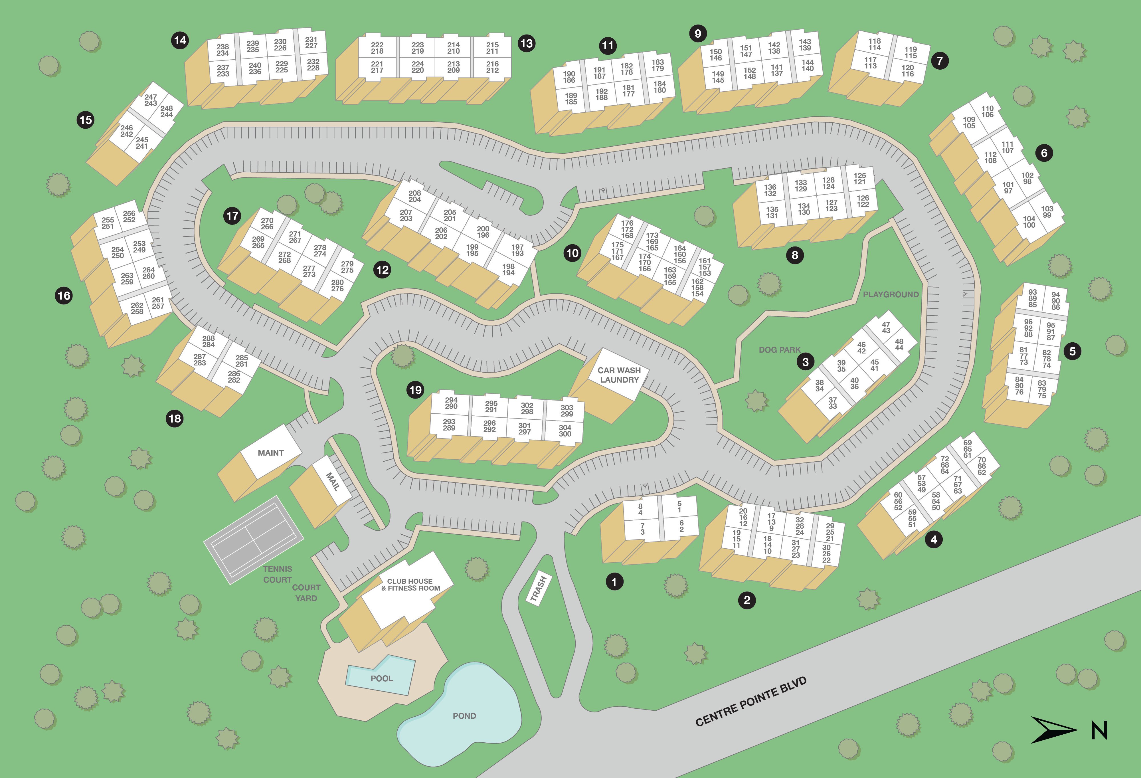TPC Tallahassee Map